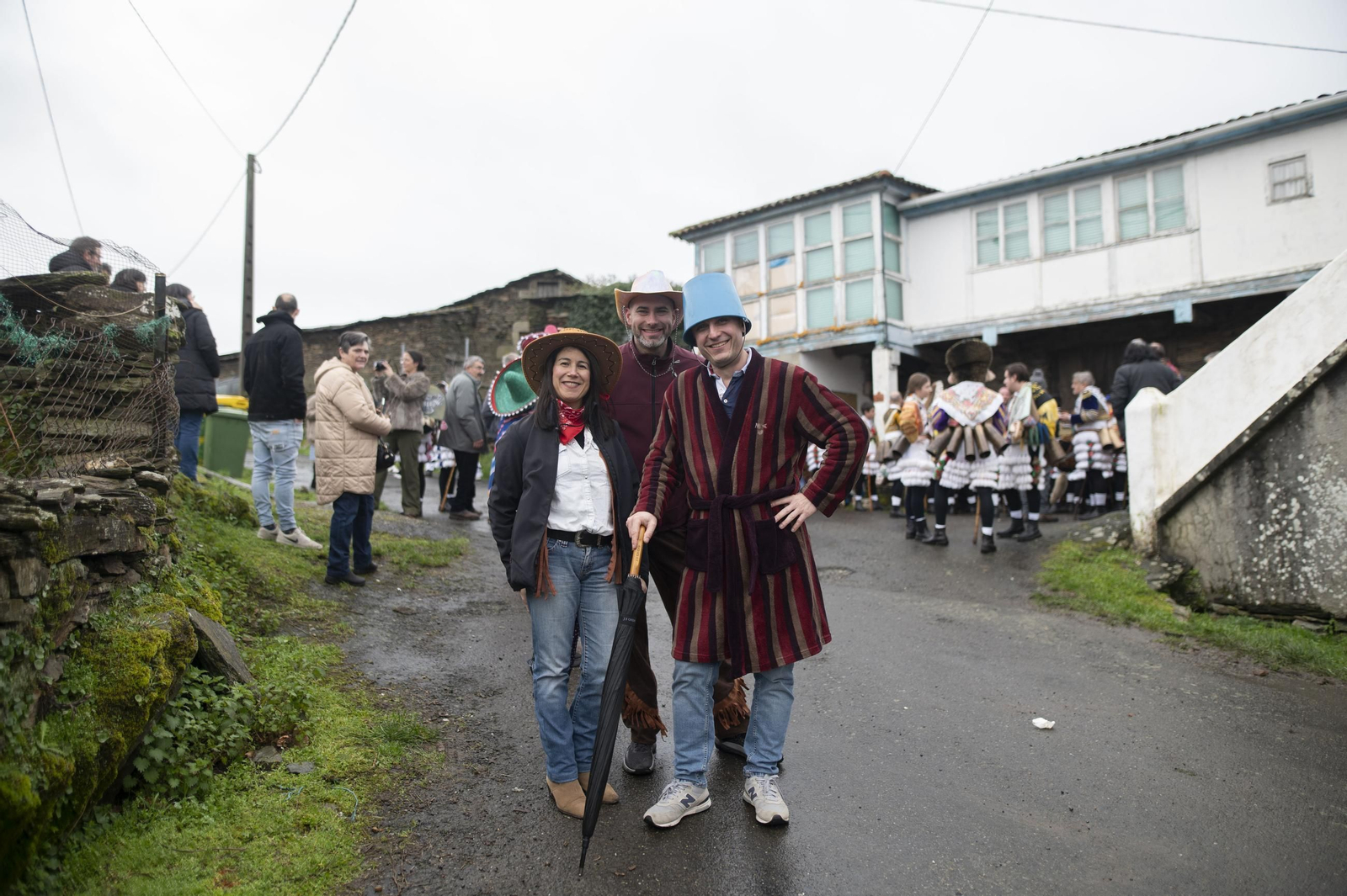 Galería | Los Felos llevan sus trastadas y travesuras a la sierra de Maceda