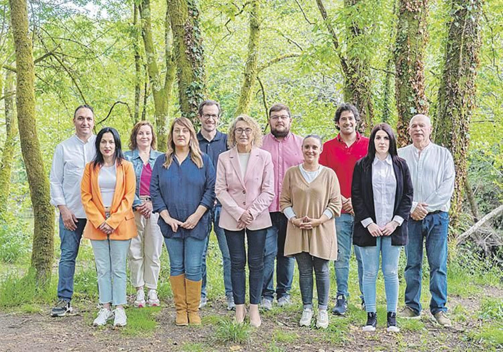 Cristina Fernández encabeza la lista del BNG en Ponteareas.