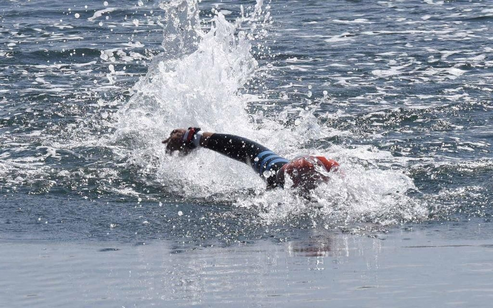 Imagen de la pasada edición de la Travesía a la Ría de Vigo.