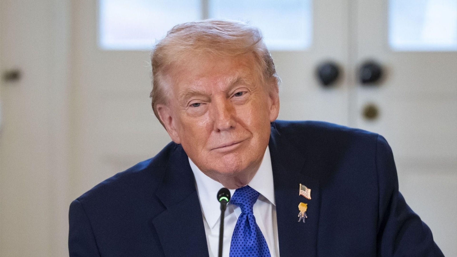 El presidente de EEUU, Donald Trump.