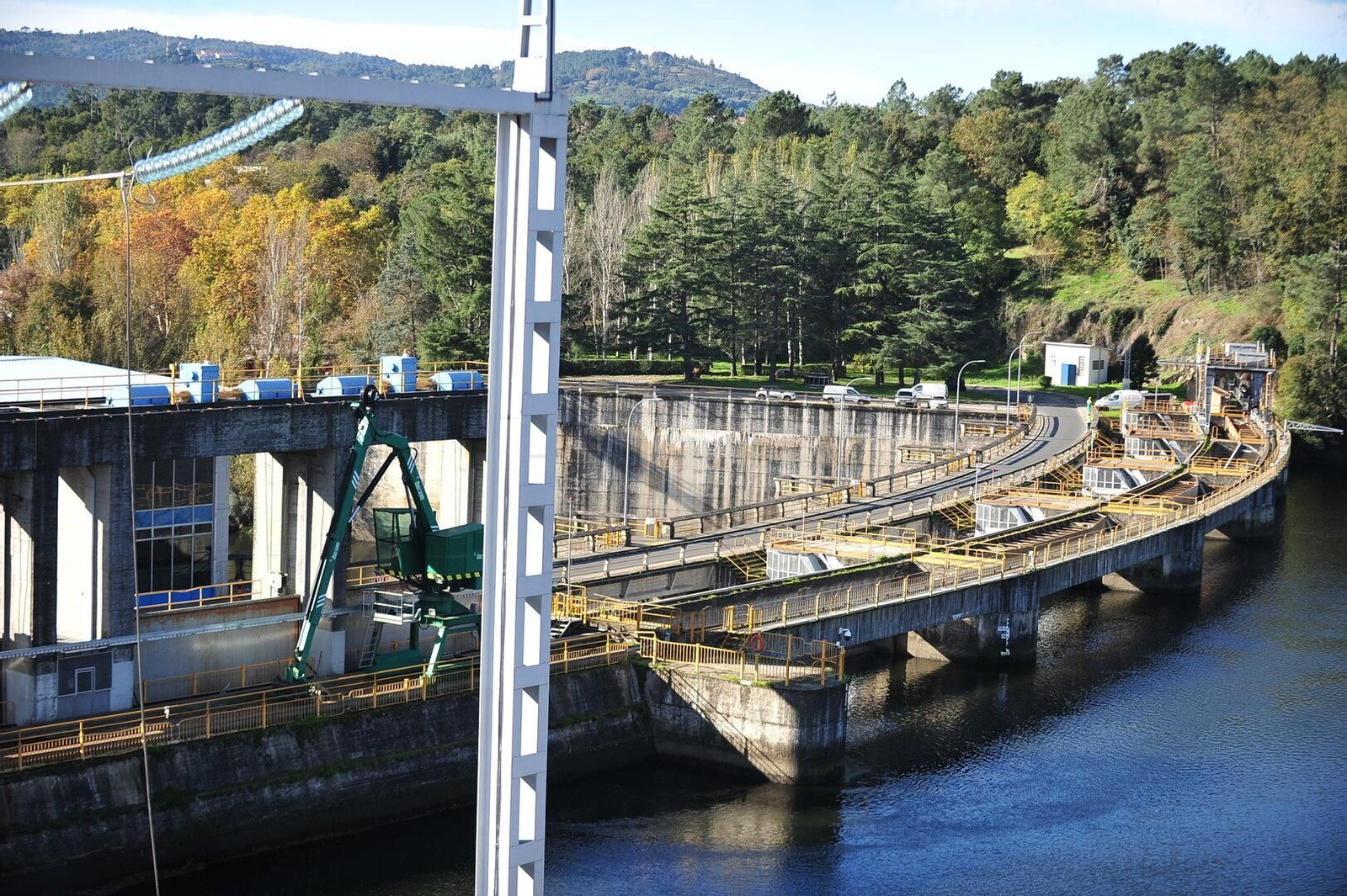 VELLE 13/11/2024.- Centra eléctrica de Naturgy en Velle. José Paz