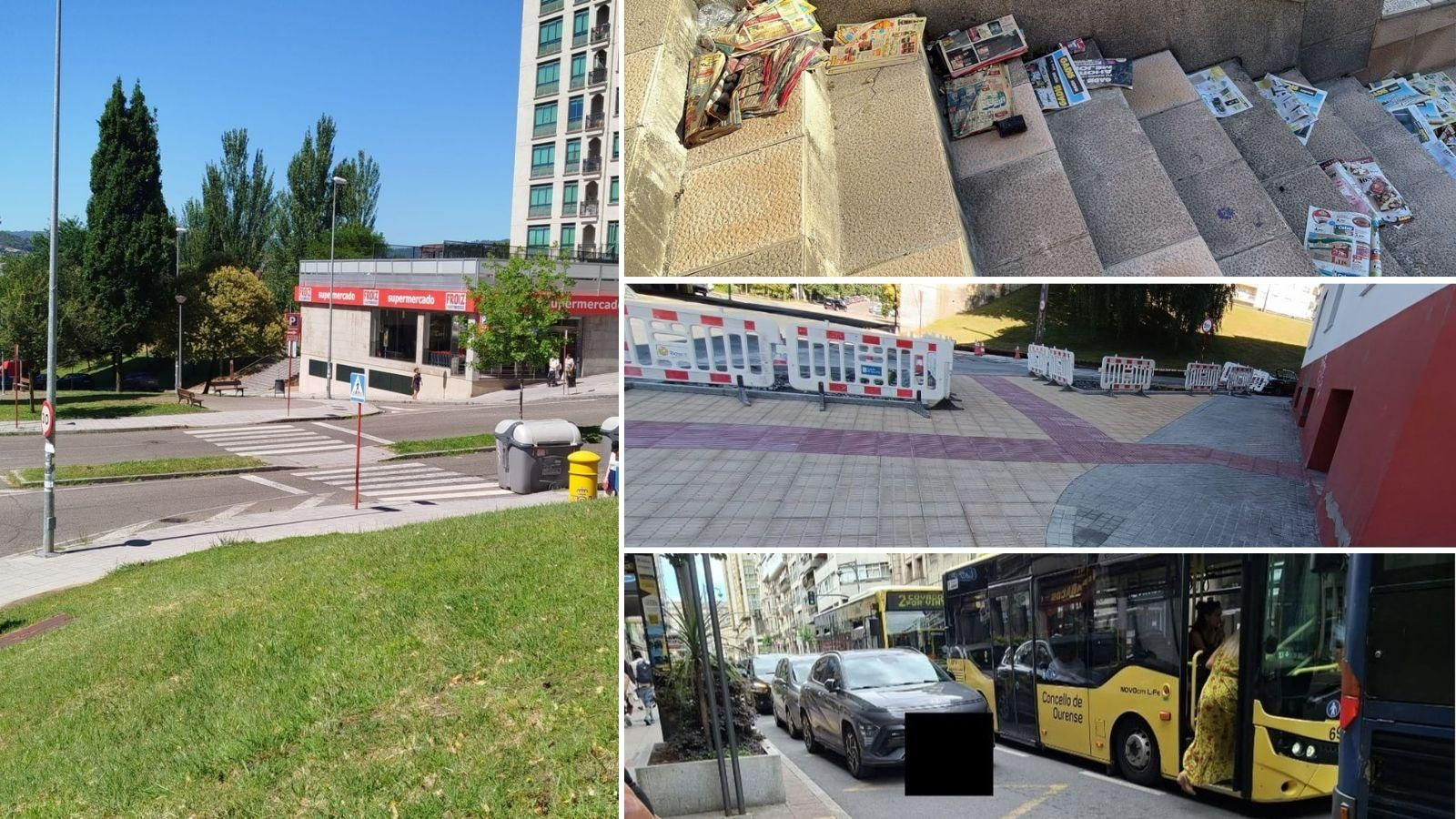 Denuncias de los lectores de La Región expuestas en el Cronista Local de este martes, 7 de julio.