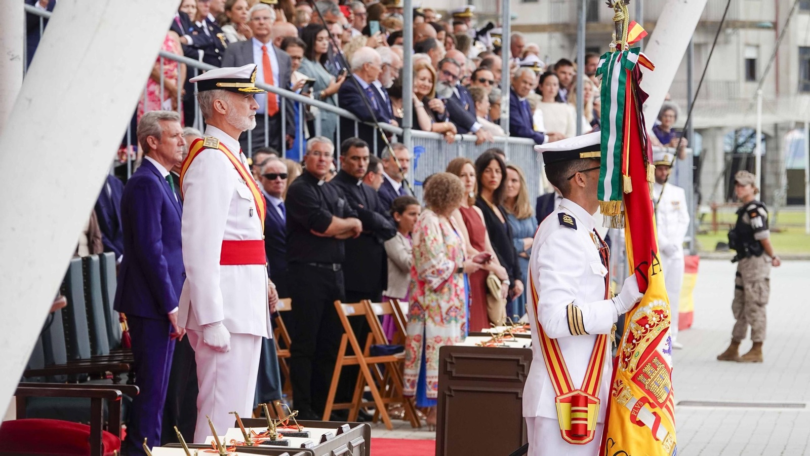 Galería | Entrega de despachos en Marín a cargo de Felipe VI