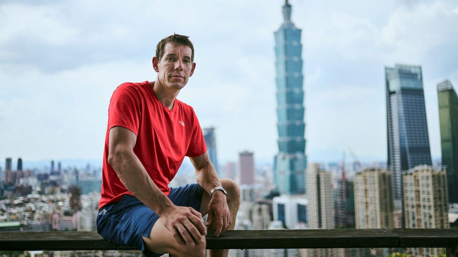 El escalador Alex Hannold.