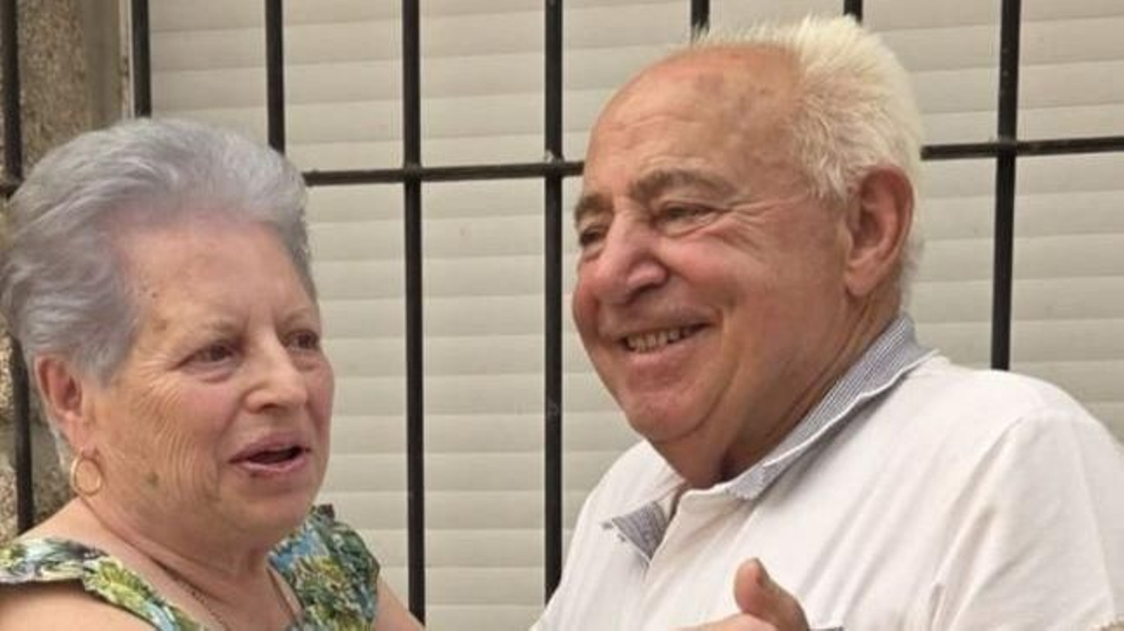 Samuel e a súa muller Carmucha.