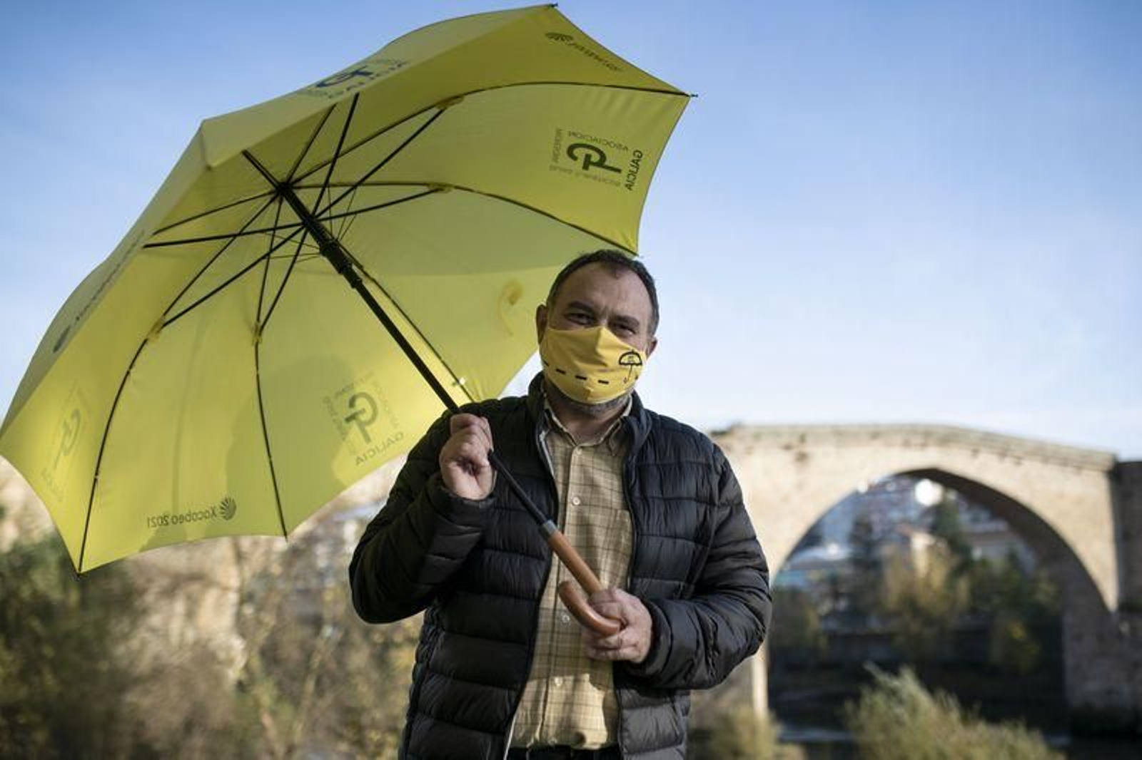 José Mosquera, guía oficial de Turismo de la Xunta (FOTO: ÓSCAR PINAL)