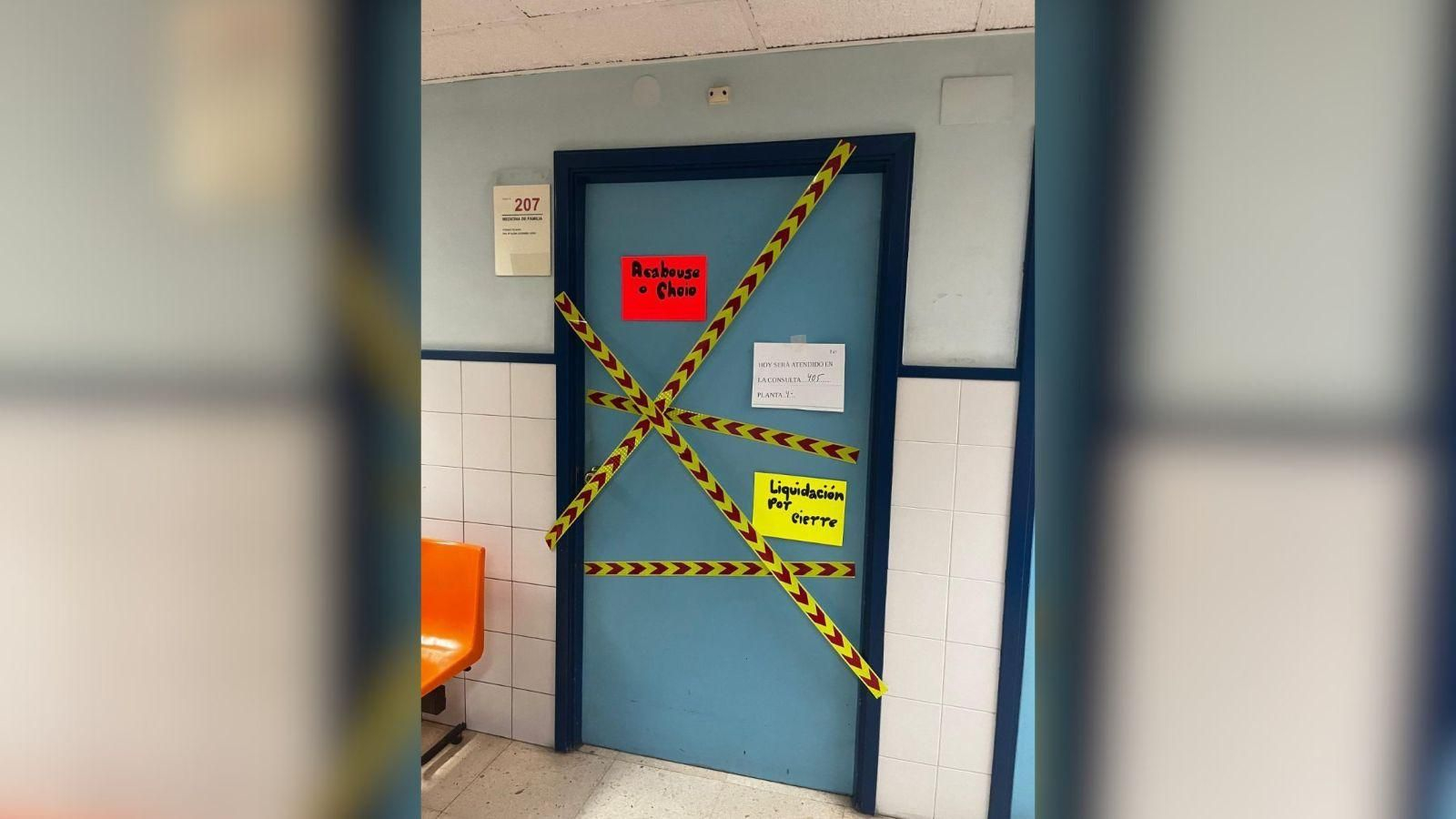 La puerta de la consulta