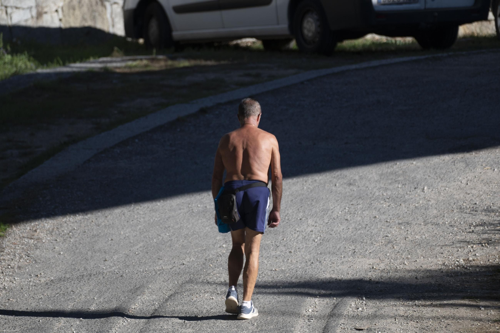 Galería | Los ourensanos exprimen el veroño que ya tiene fecha de caducidad, en fotos