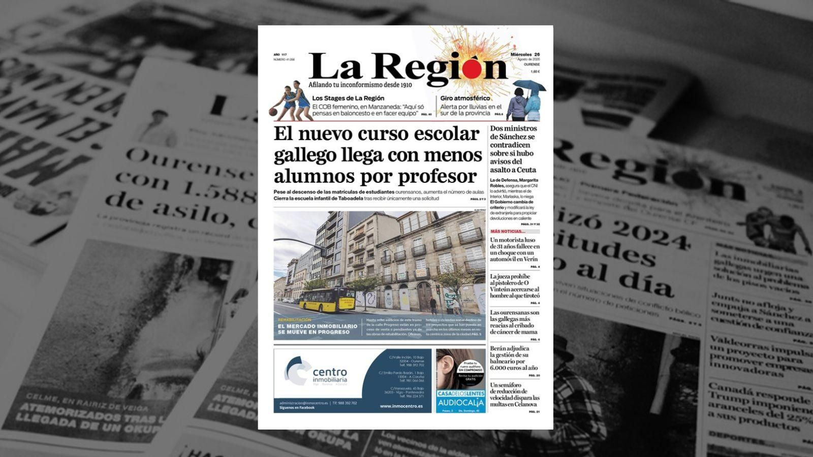 La portada de hoy