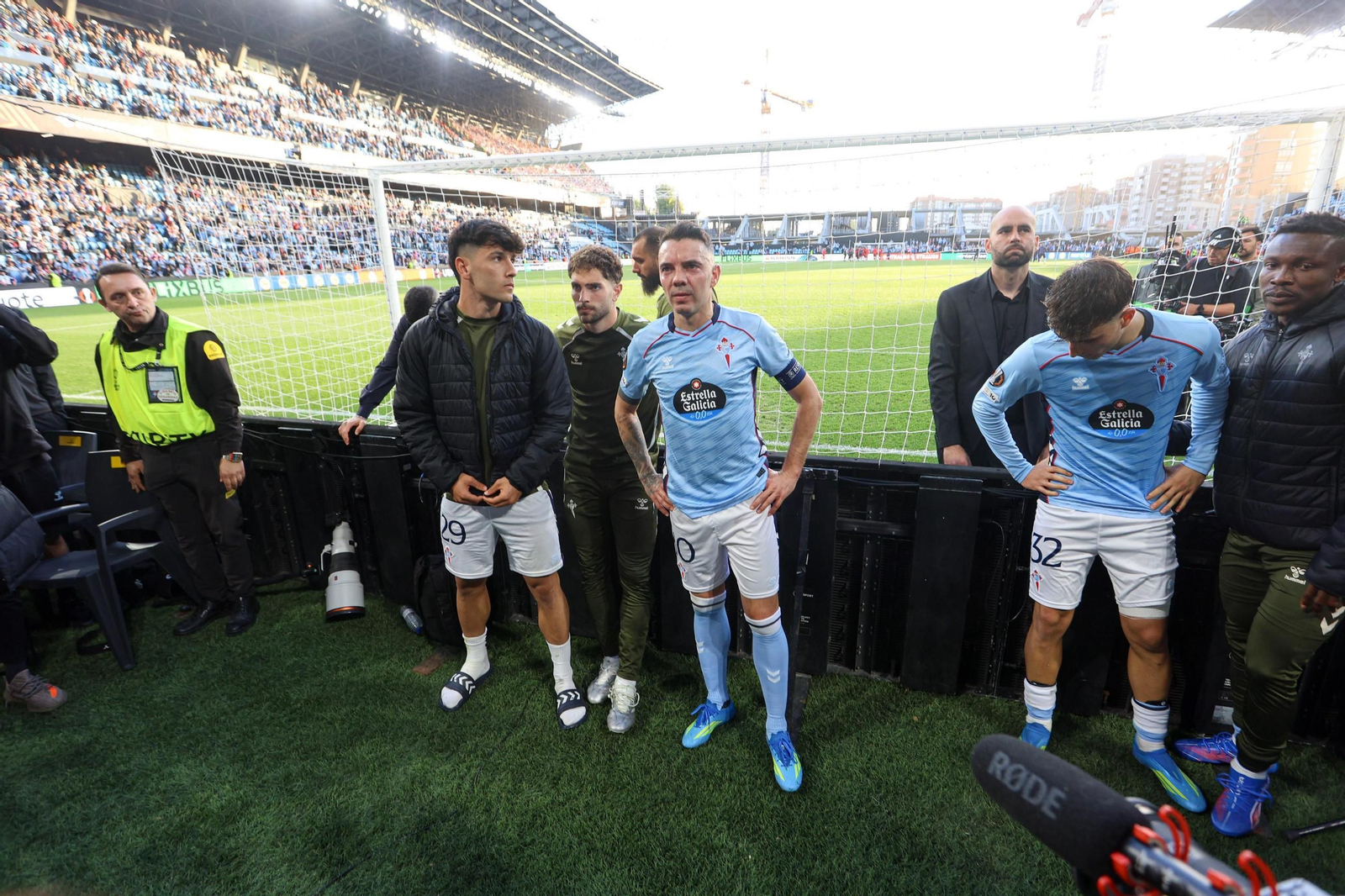 Galería | La goleada del Friburgo puso fin al sueño europeo del Celta