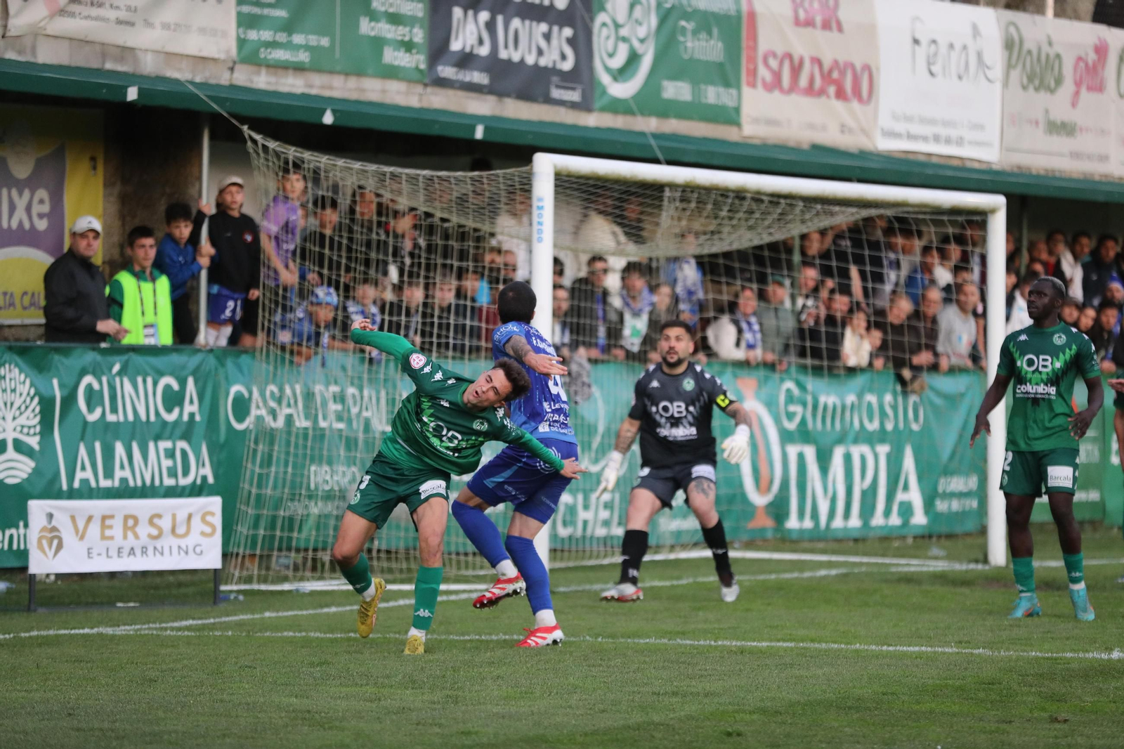 Galería | Empate a uno entre el CD Arenteiro y Ourense CF en el derbi termal