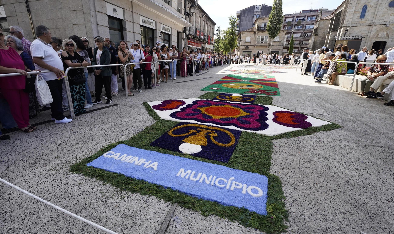 Celebración del Corpus en Ponteareas.