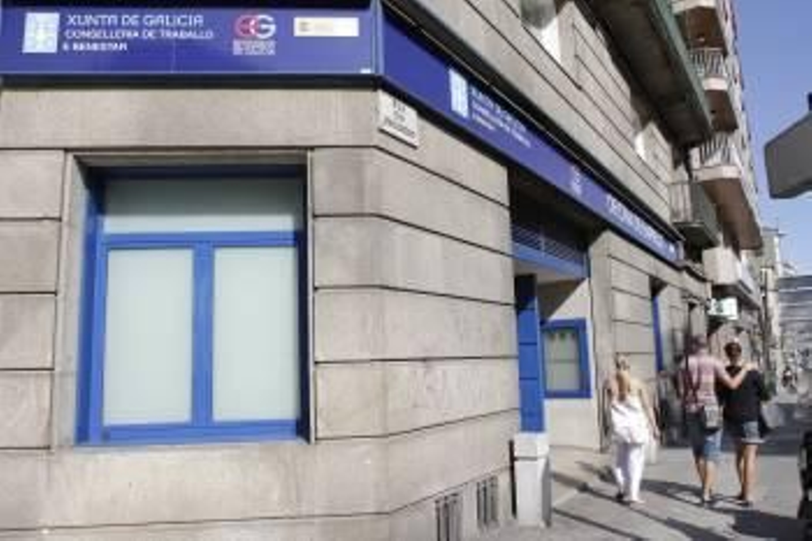Oficina del Inem en la avenida de Zamora.