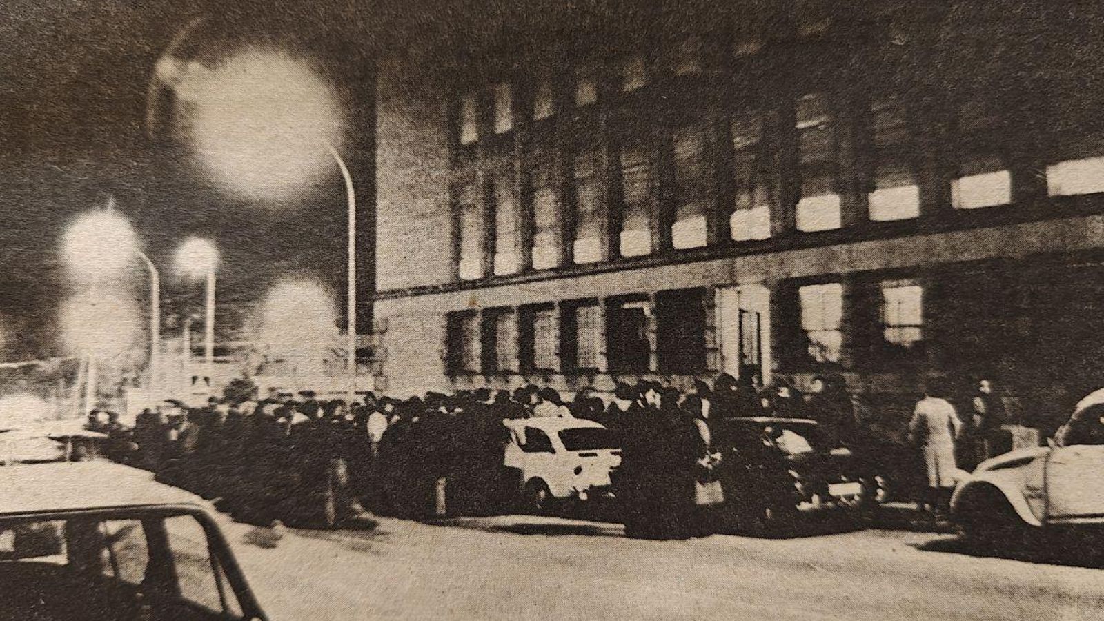 Concentración por la amnistía.