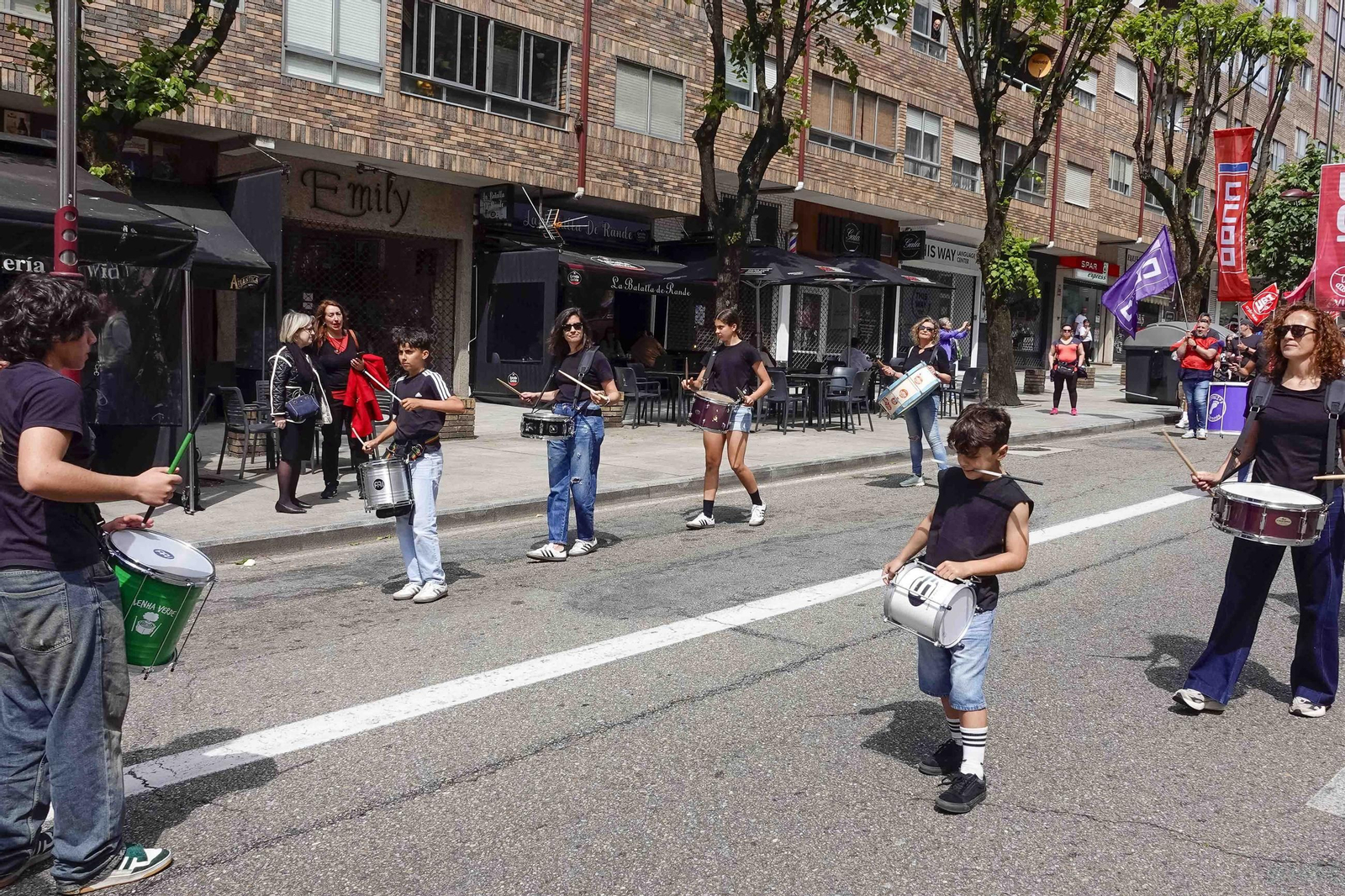 Galería | Jornada de reivindicaciones por el Día del Trabajador en Vigo