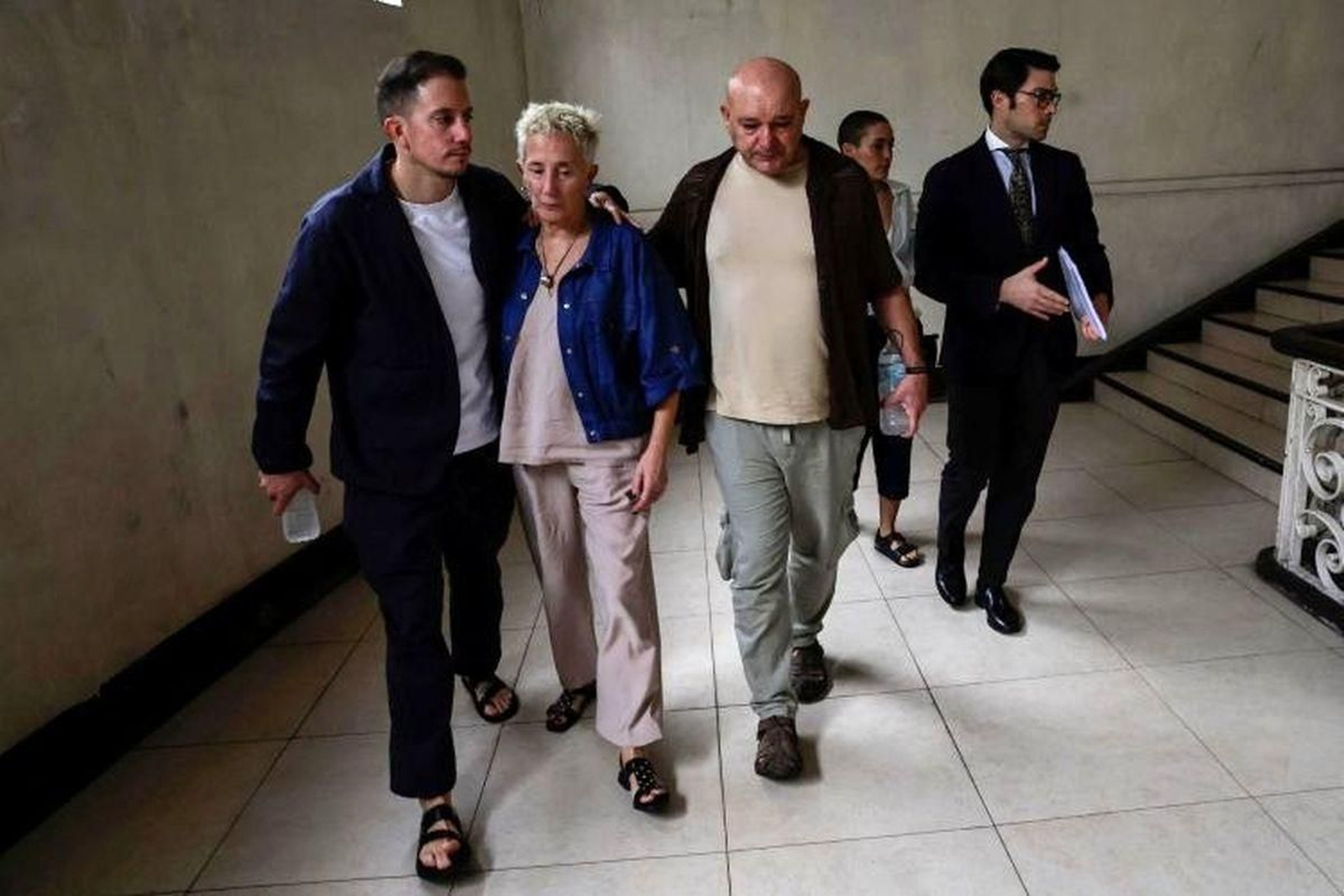 Pilar Lafuente, ayer en Manila (Filipinas).