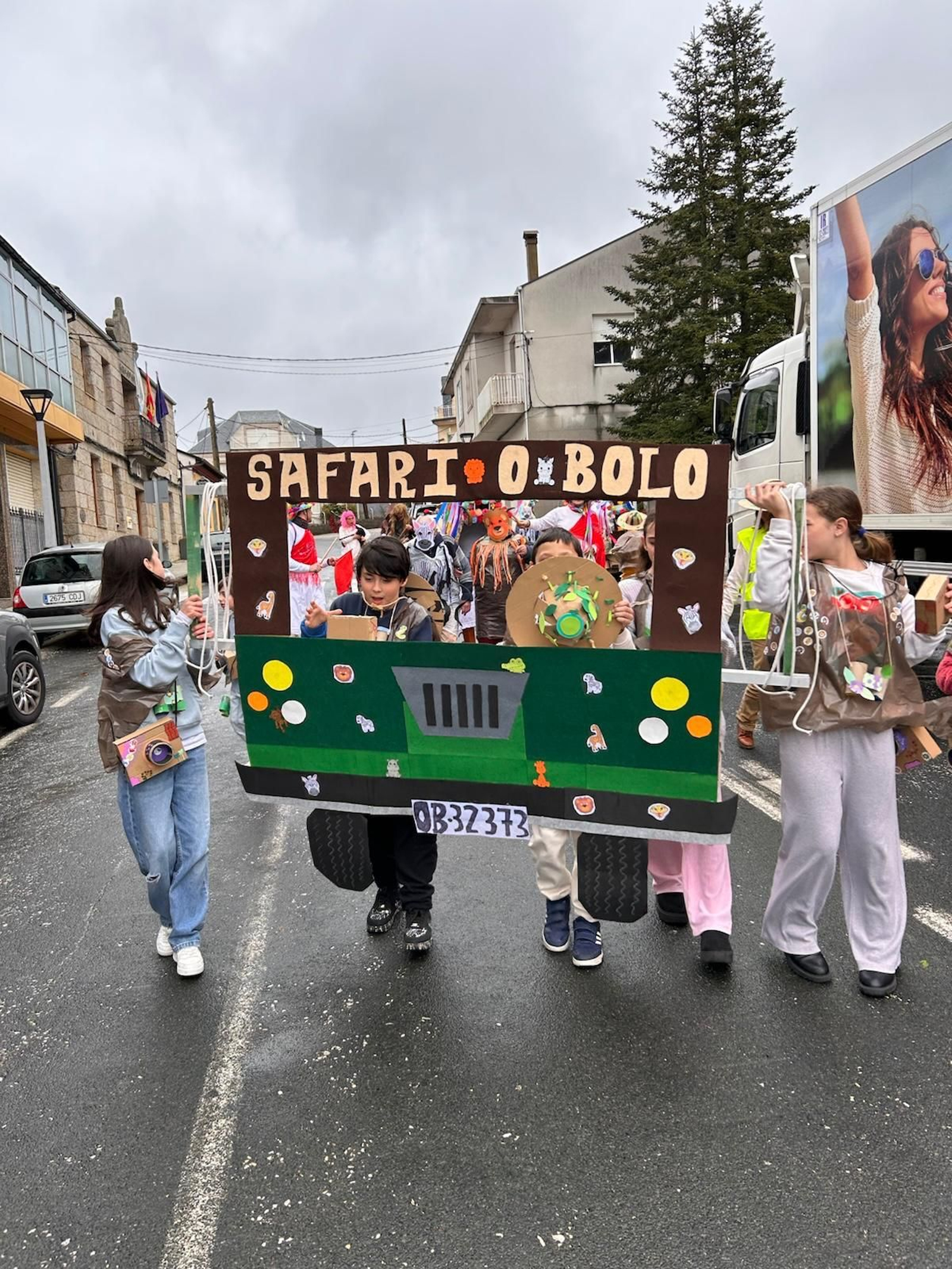 O Entroido no colexio do Bolo