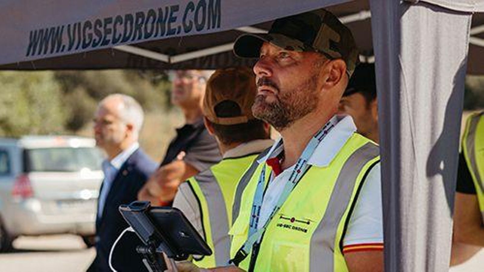 Una prueba en Porto do Molle de Vig-Sec Drone.