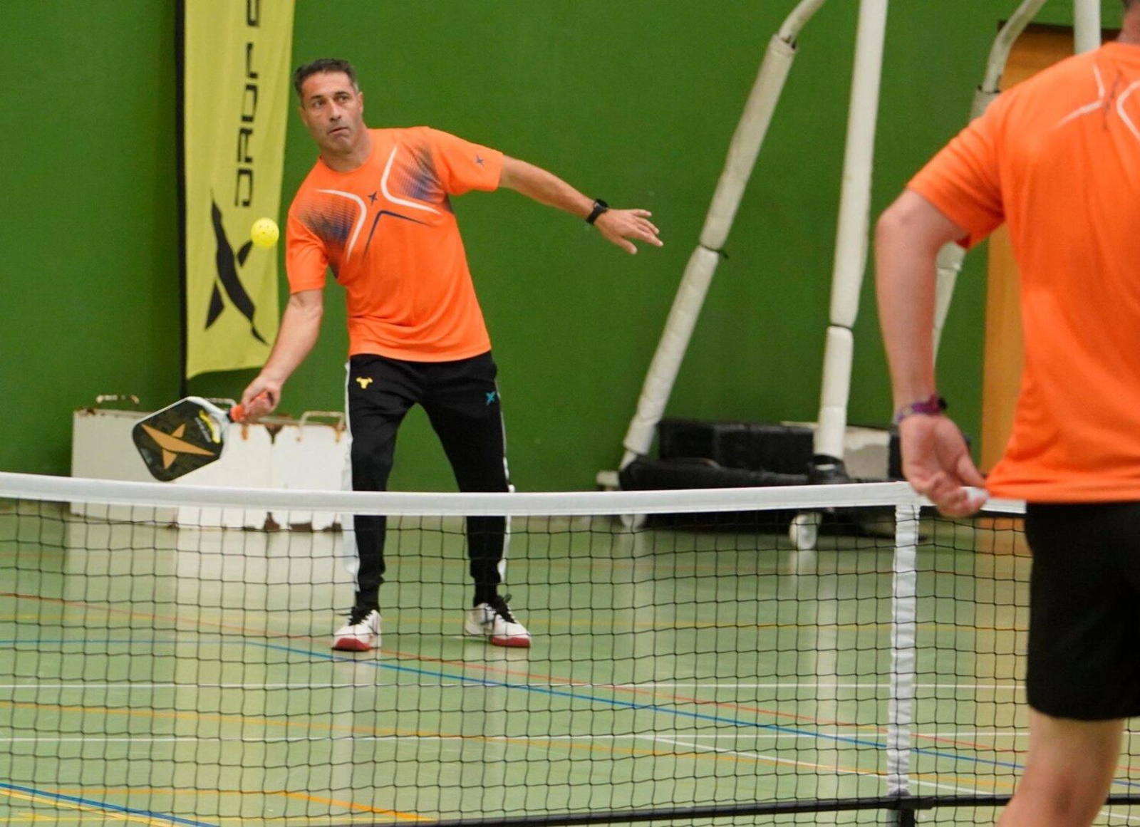 Pickeball con +Deporte Atlántico.