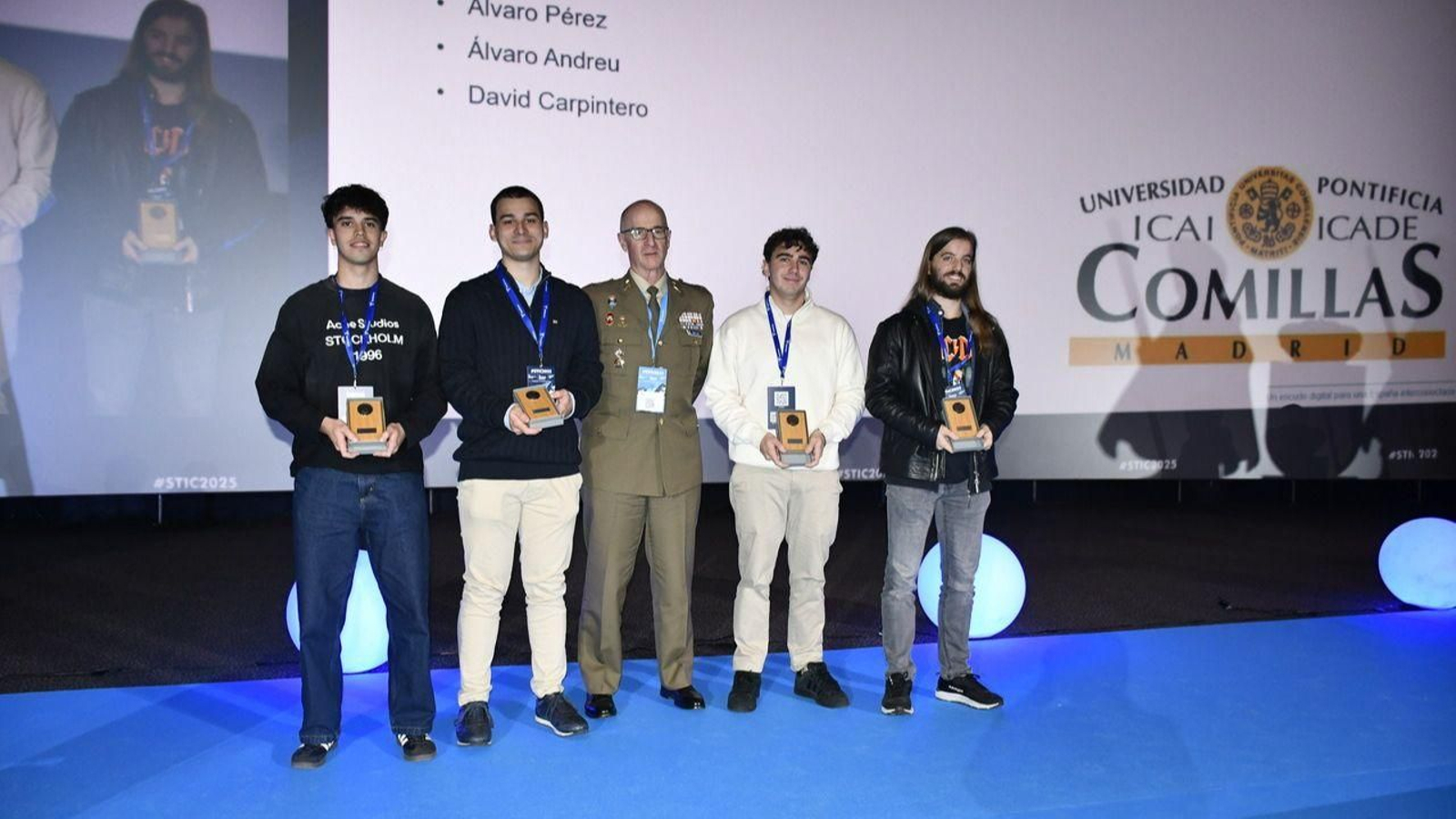 Los ganadores del Talent4Cyber 2025.