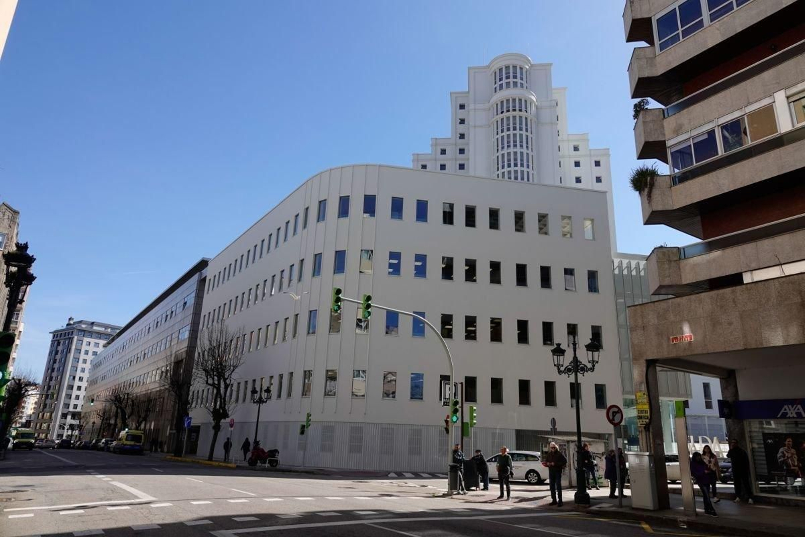 La Cidade da Xustiza acogió ayer las dos vistas por delitos sexuales.