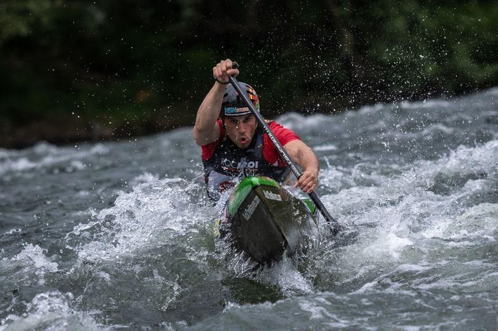 O BARCO DE VALDEORRAS (VIOLOIRA - ZONA DE BAÑO CACHÓN). 15/05/2021. OURENSE. Campionato de España de descenso de augas bravas. FOTO: ÓSCAR PINAL