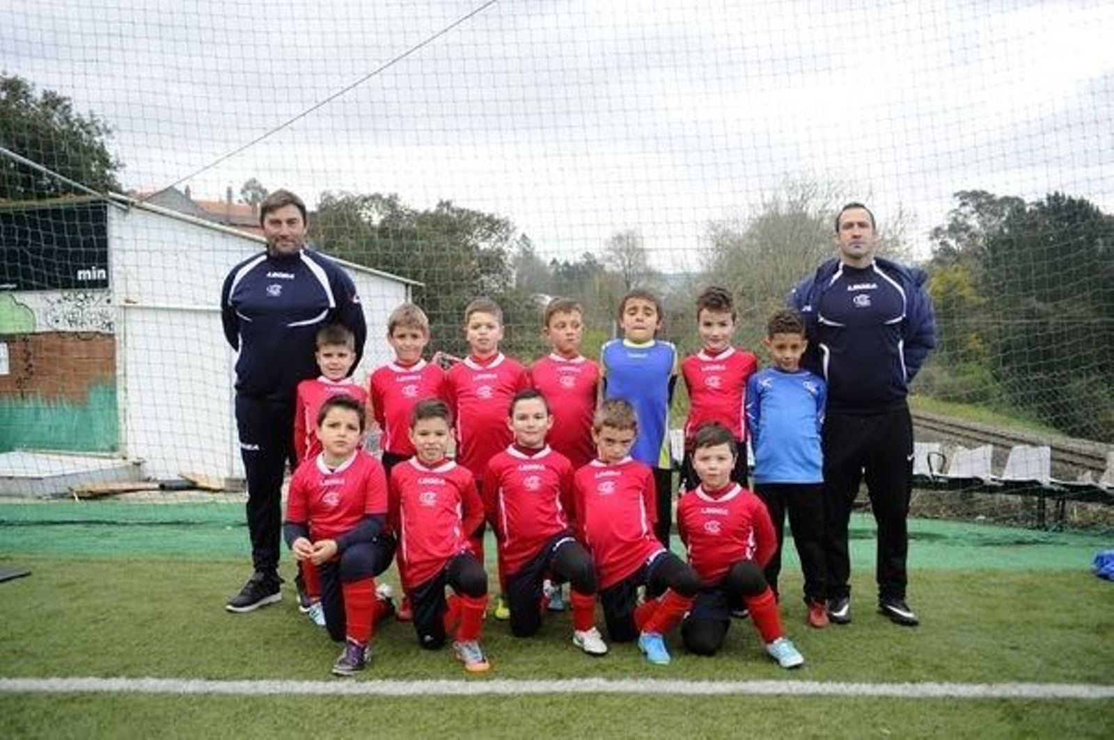 Los prebenjamines del Calasancio.