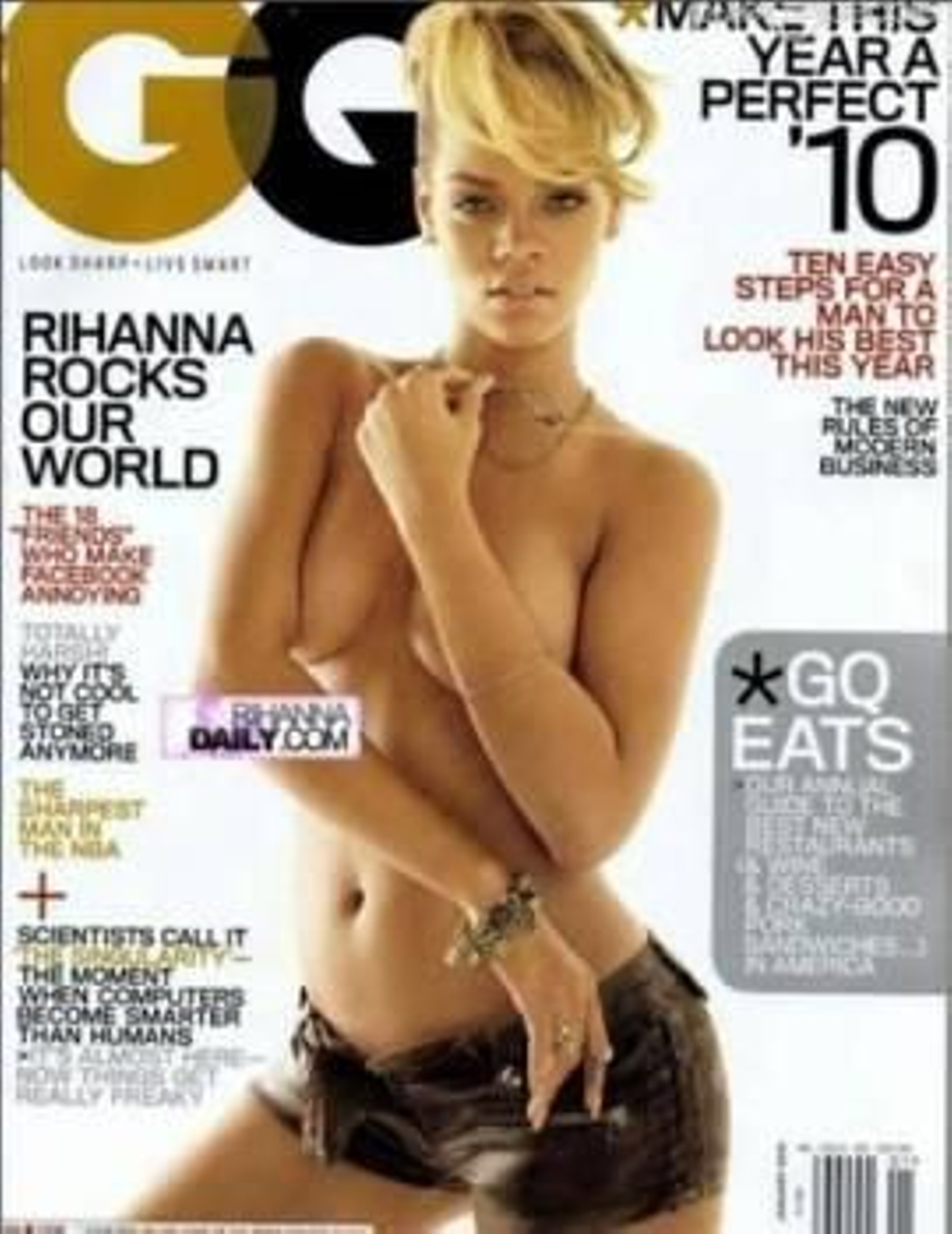 Rihanna, en la portada de la publicación.