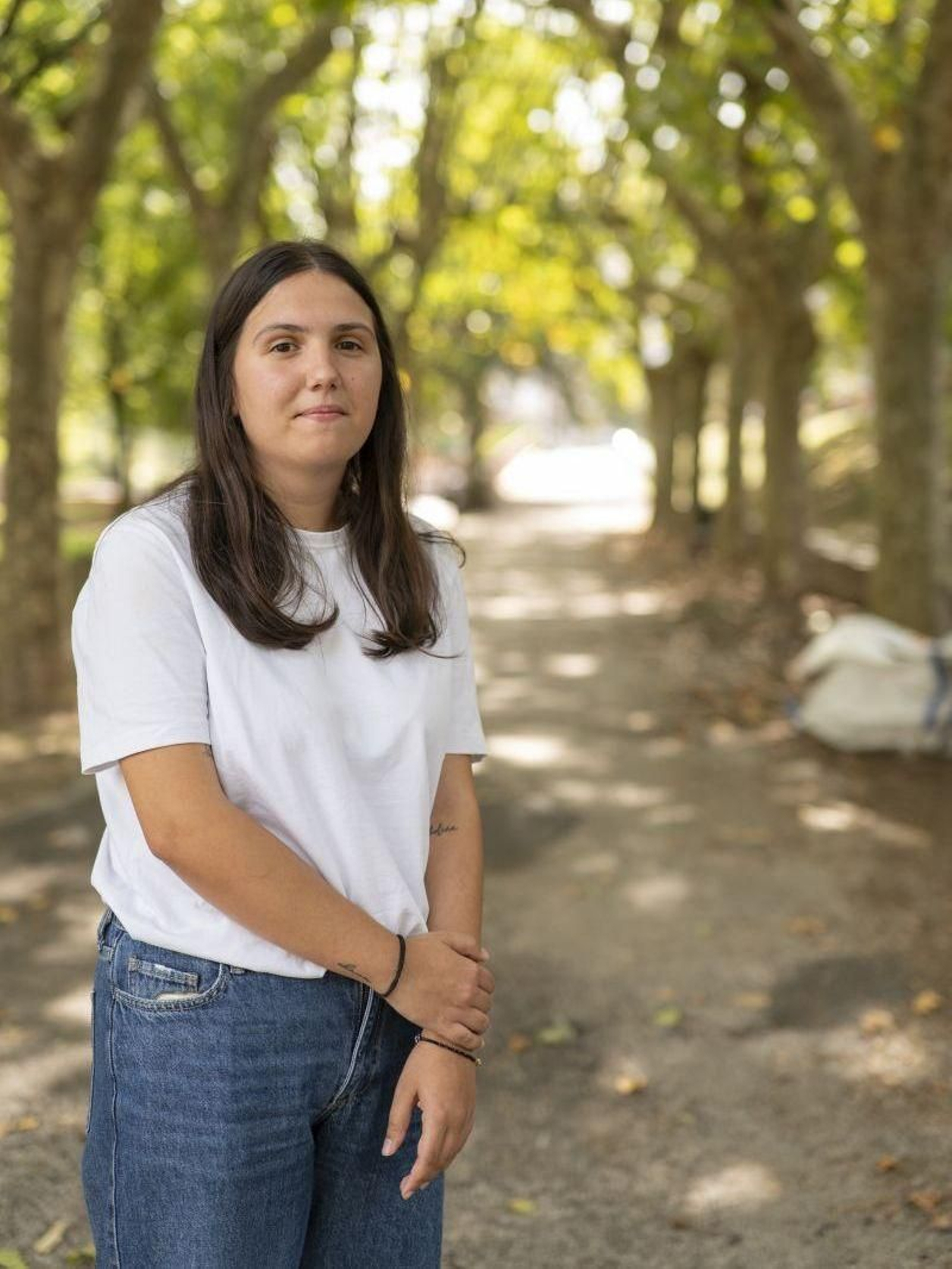 Lucía Laranjo, nueva docente en el CEIP Plurilingüe O Ruxidoiro, en Barbadás.