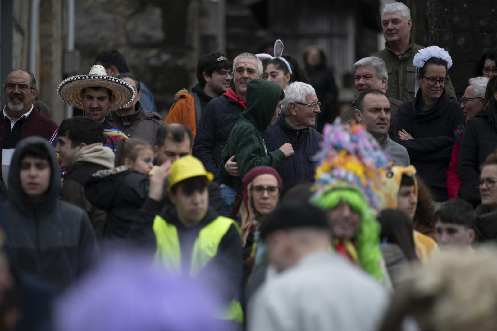 Galería | El meco Abalos recorrió As Teixugueiras, Cartelle