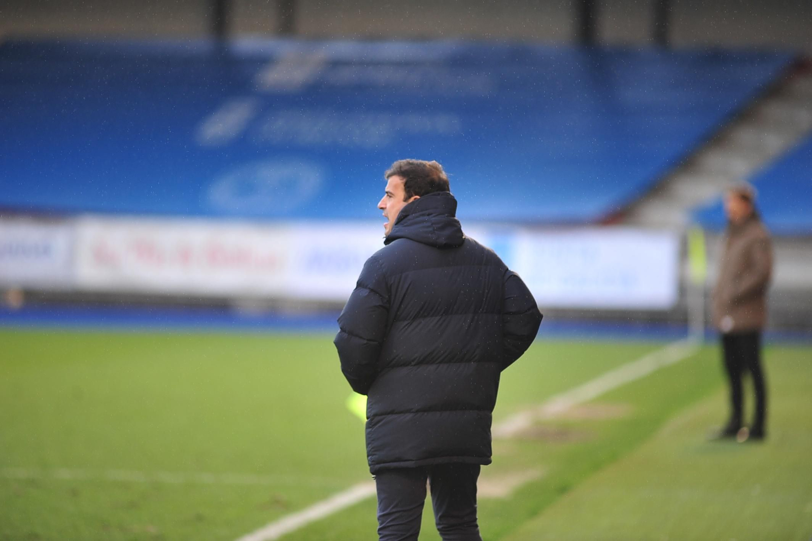 Galería | La UD Ourense gana y disfruta bajo la lluvia en O Couto