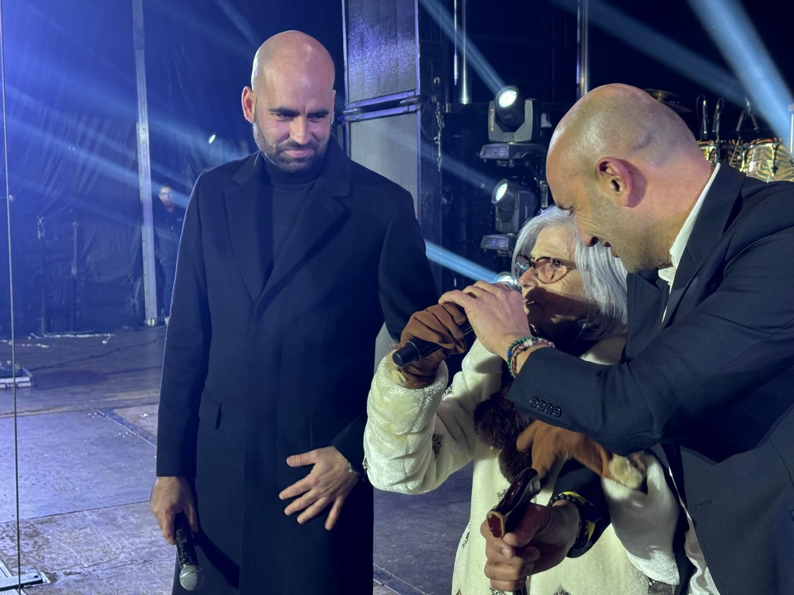 Galería | Pre Fin de Año en O Porriño con Claudio Giráldez y Fátima Pego