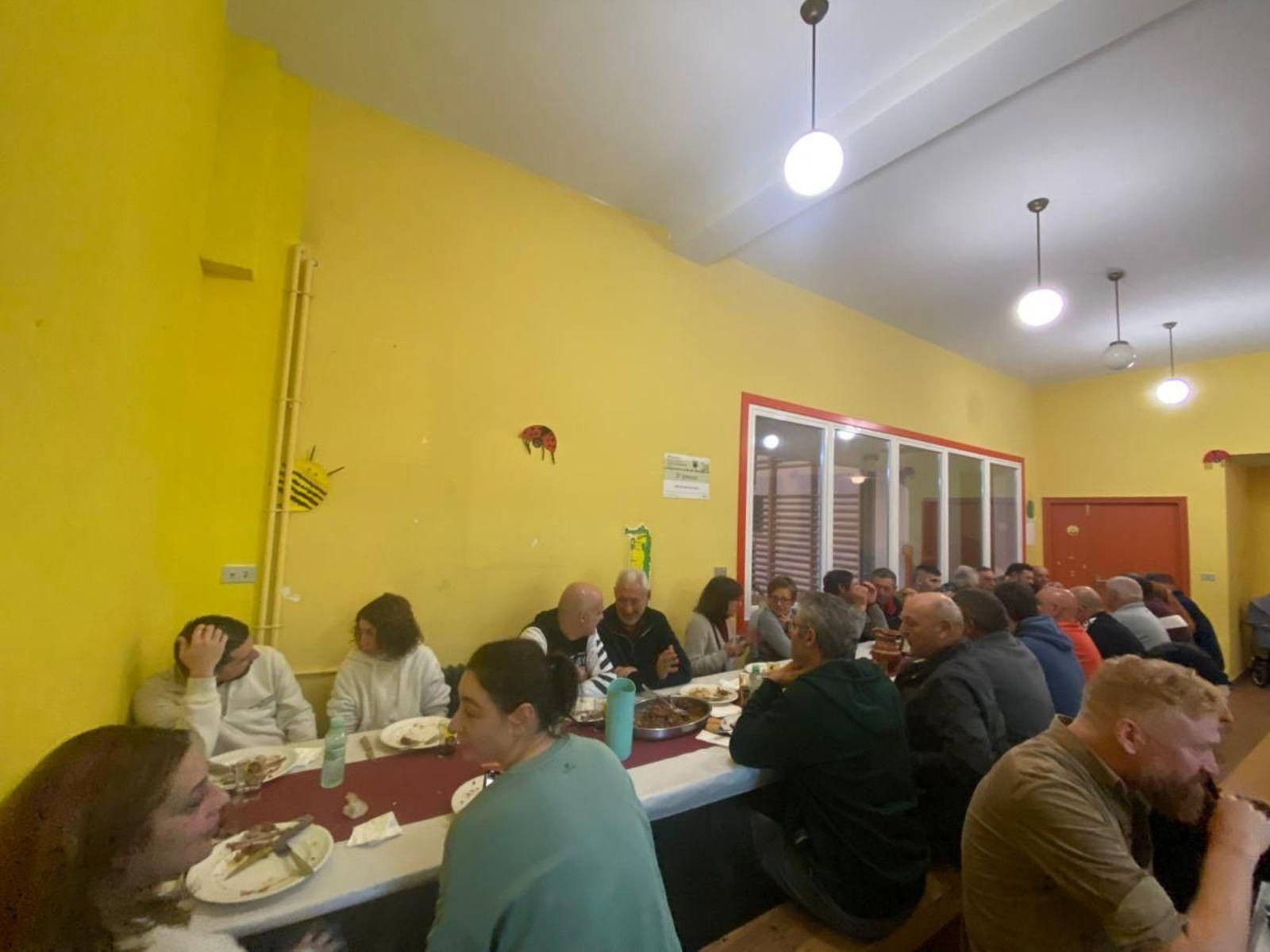 Participantes durante la tercera edición de la Xornadas Gastronómicas de Vilariño de Conso.