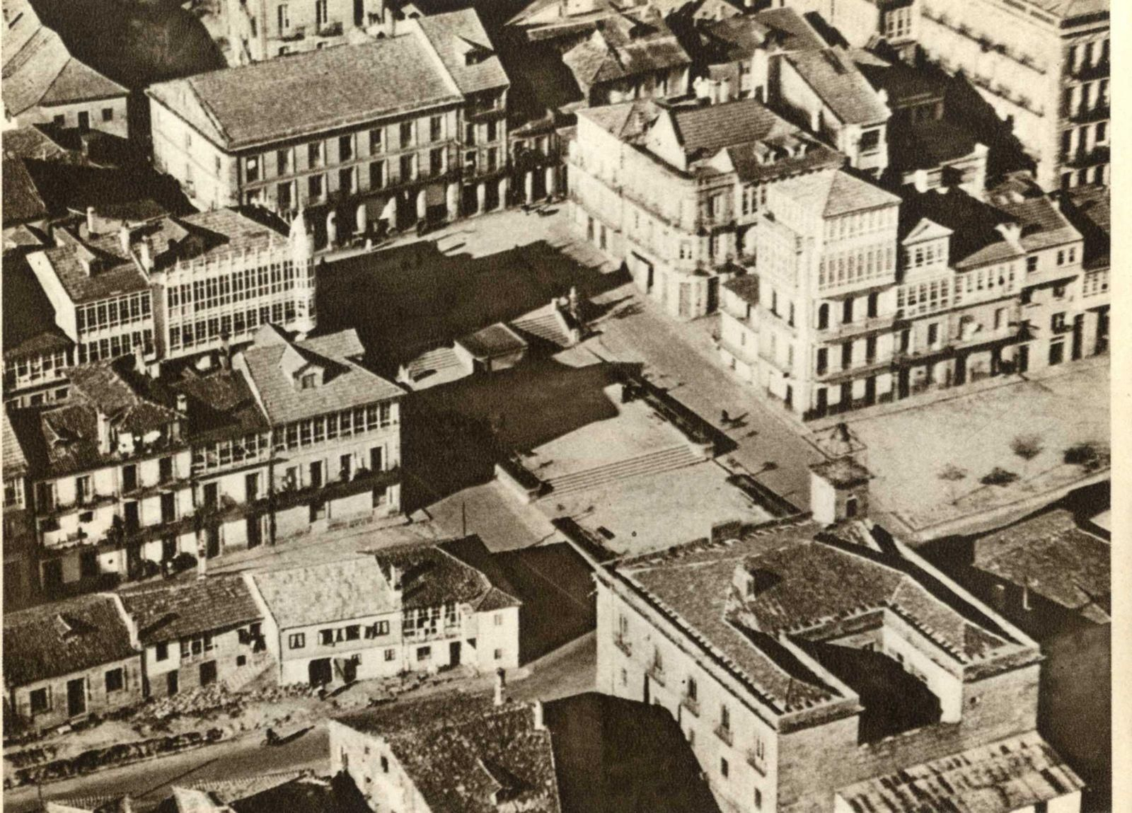 Panorama de la villa.