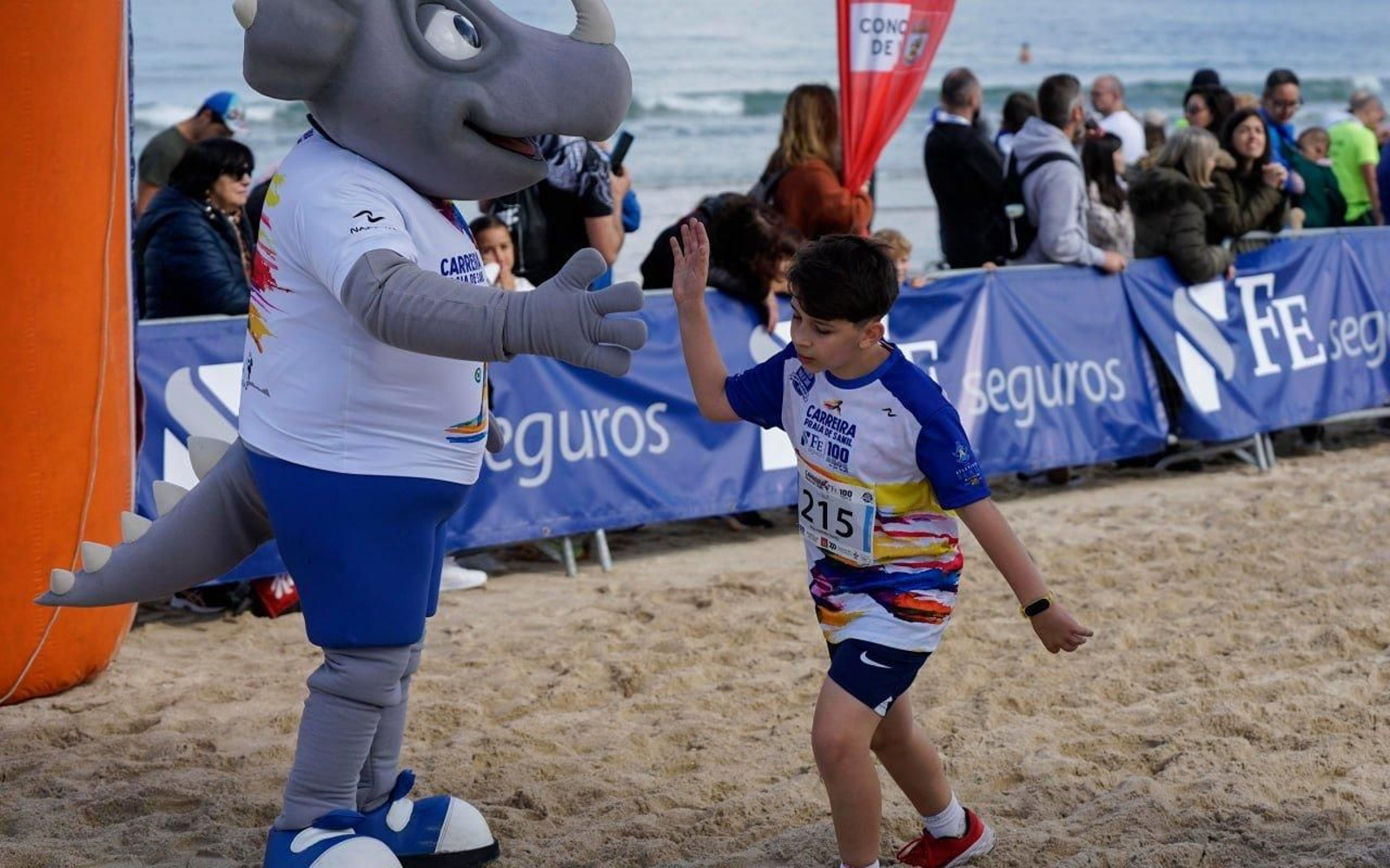 Carrera Praia de Samil.