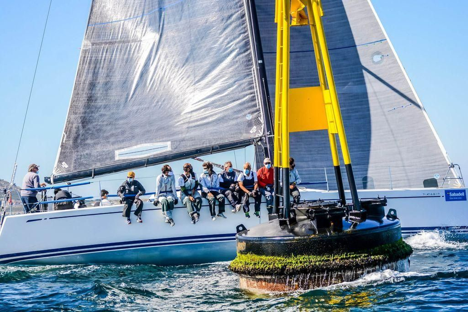 La prueba sigue todas las normas sanitarias establecidas por las autoridades, con el uso obligatorio de las mascarillas entre ellas.