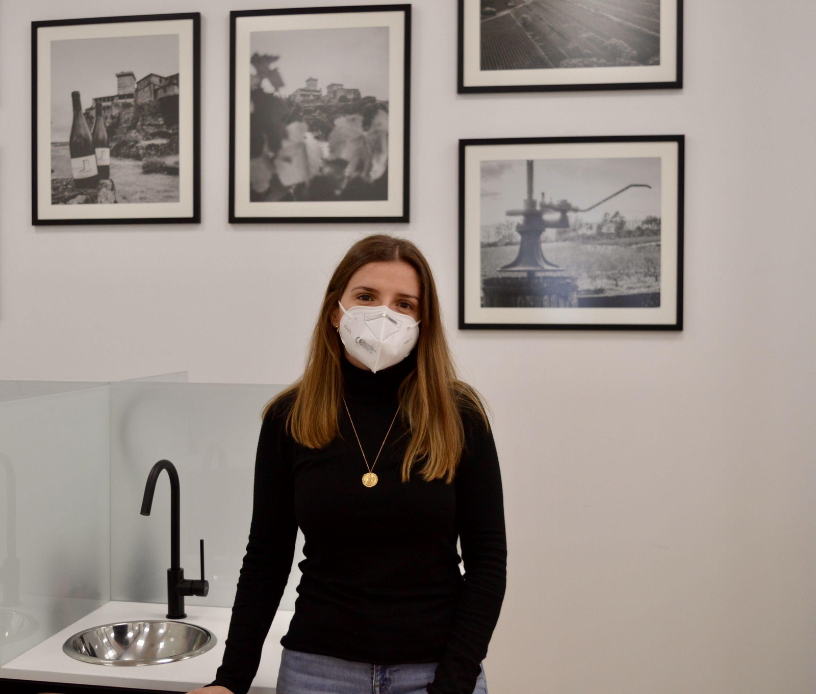 Lara Da Silva, presidenta de la DO Monterrei.