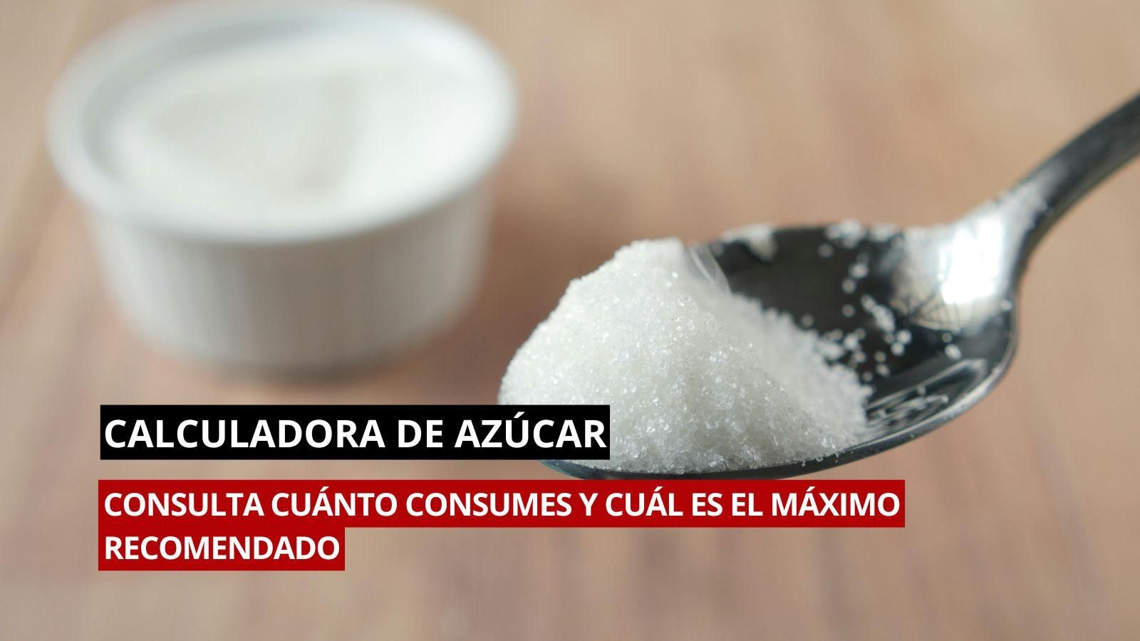 Consulta cuánto azúcar consumes al día y cuál es el máximo recomendado según la OMS.