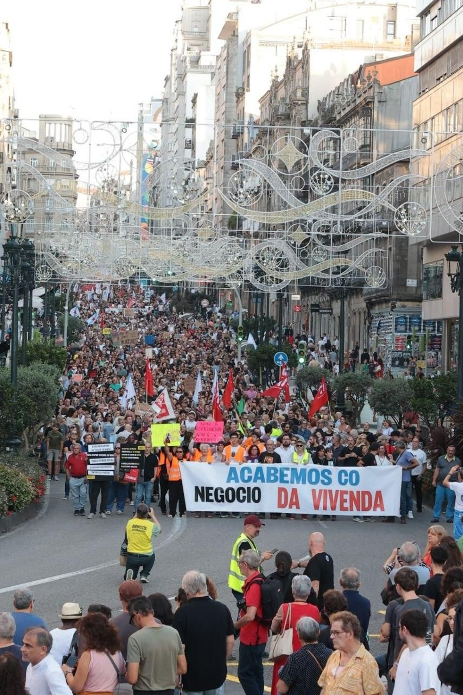 Galería | Vigo se suma a las protestas por una vivienda digna