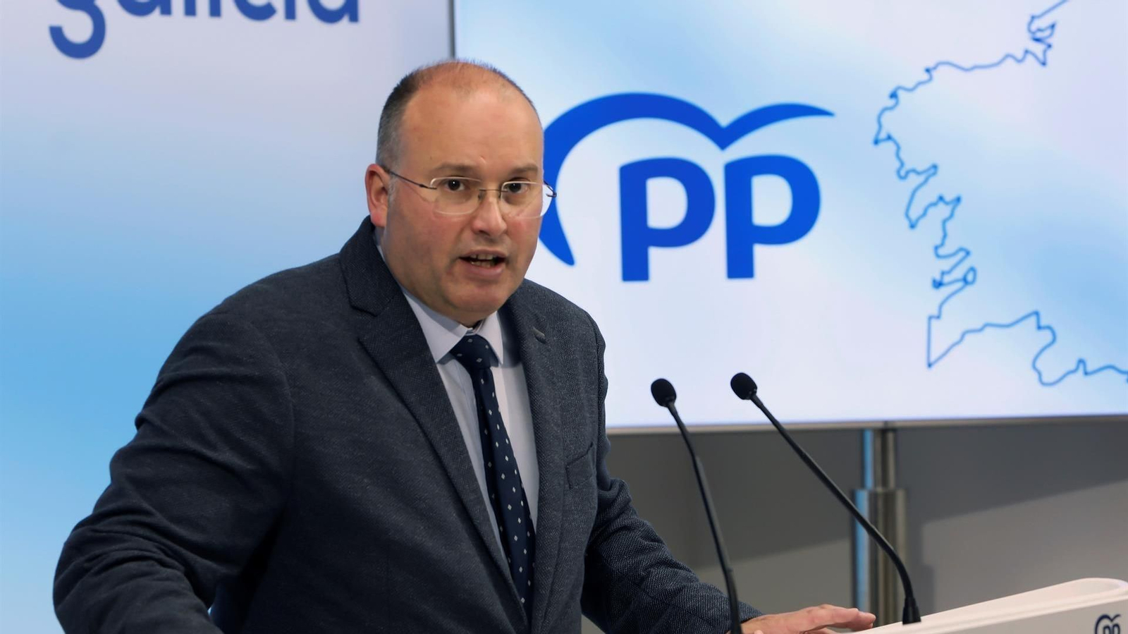 Tellado, durante una comparecencia. (EFE)