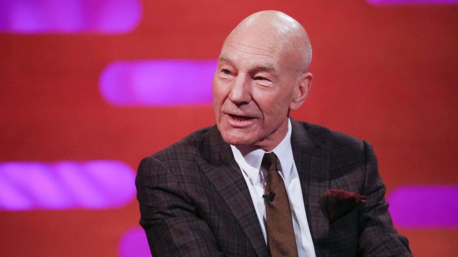 El actor Patrick Stewart.