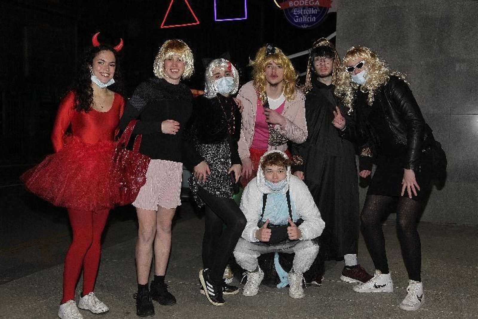 Ambiente de Entroido en Xinzo de Limia