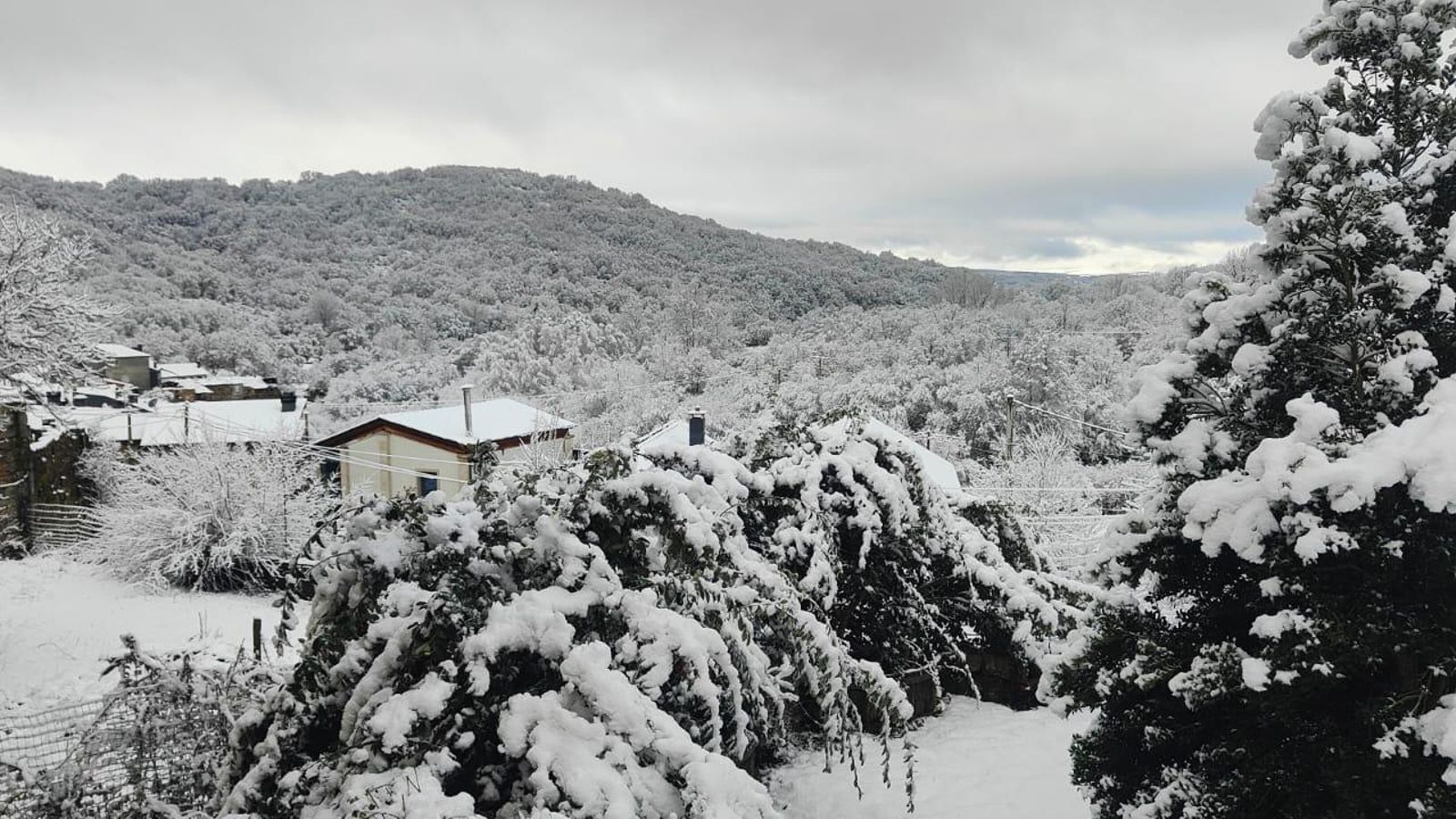Paisaje en Xares, A Veiga