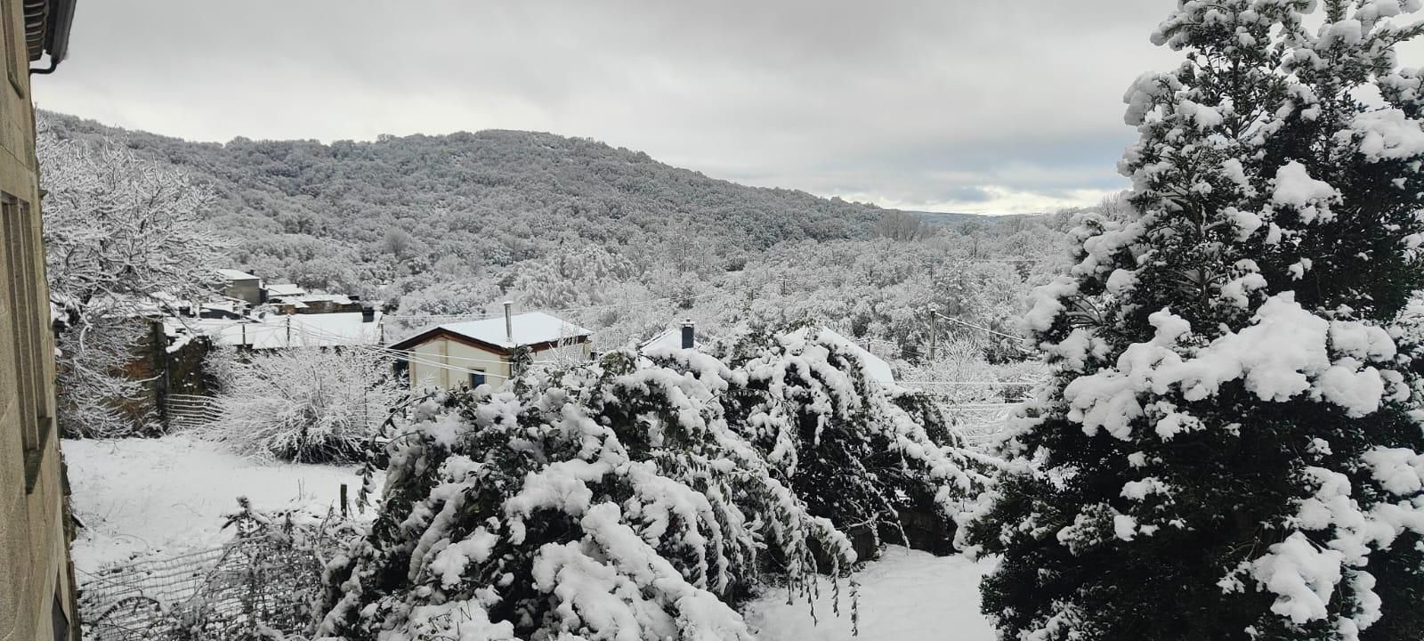 Paisaje en Xares, A Veiga
