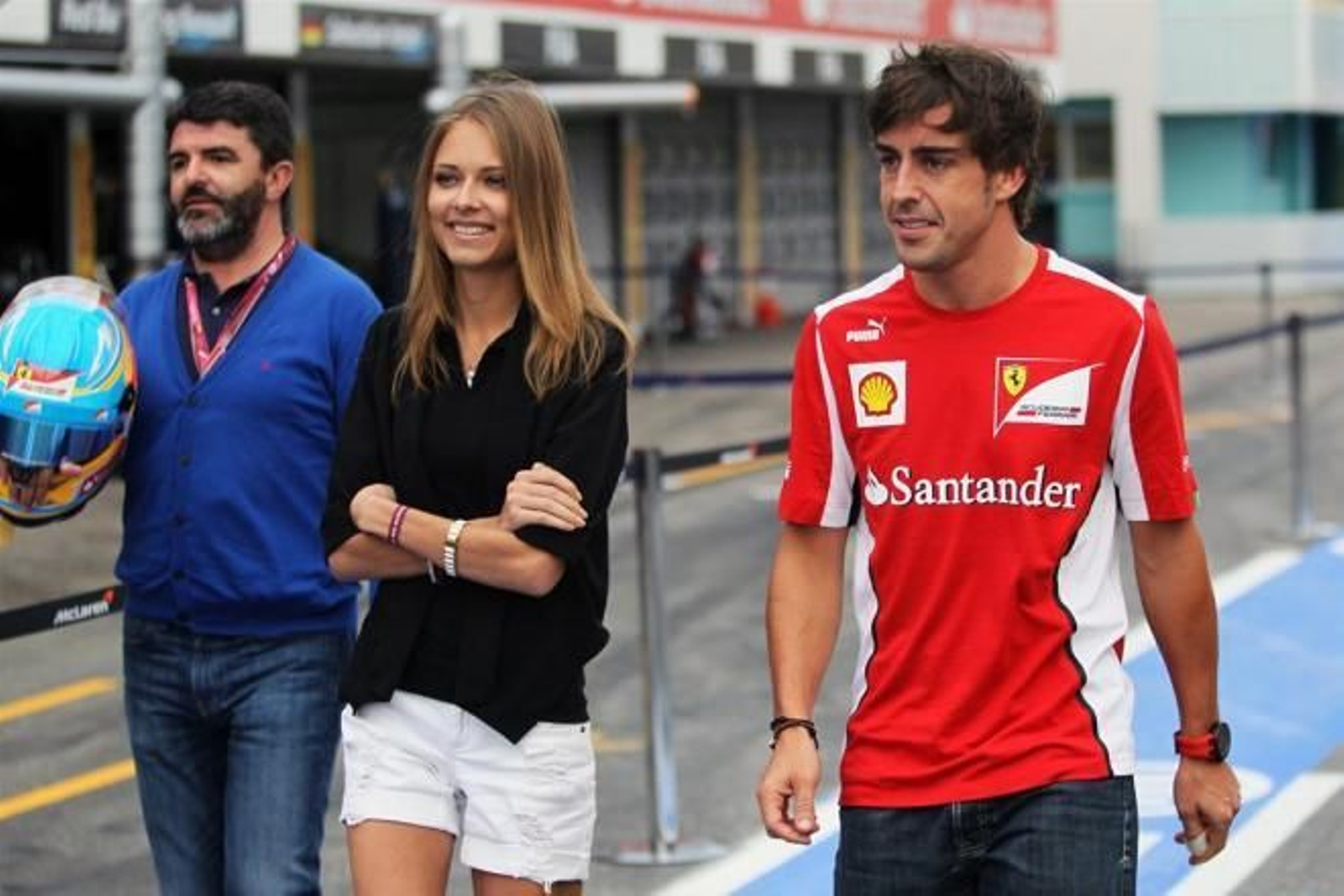 La modelo rusa Dasha Kapustina es la nueva novia de Fernando Alonso
