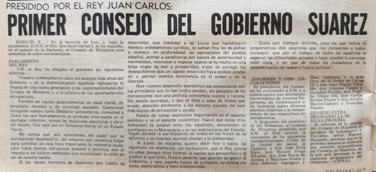 10 de julio de 1976.