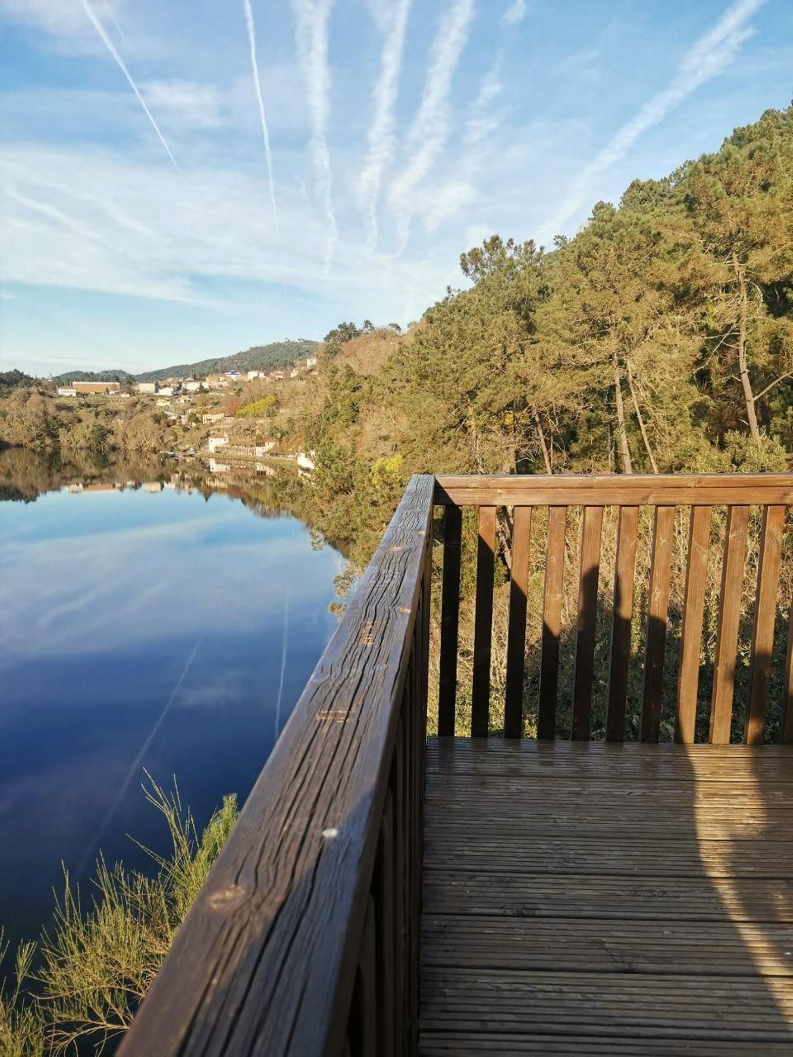 El mirador de Coto da Pena, en Cortegada (I.D.).