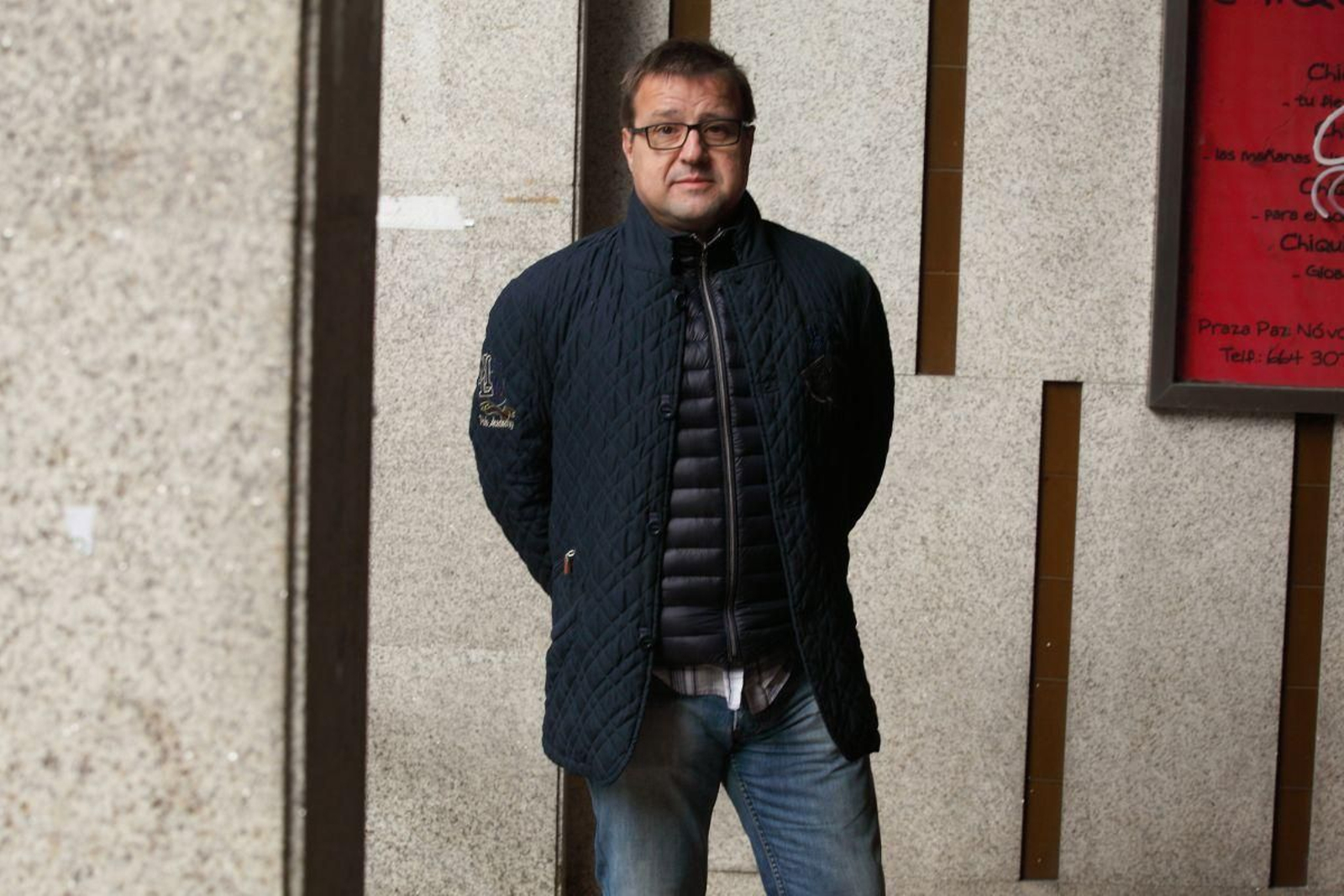 Rafael Salgado, en primer plano.