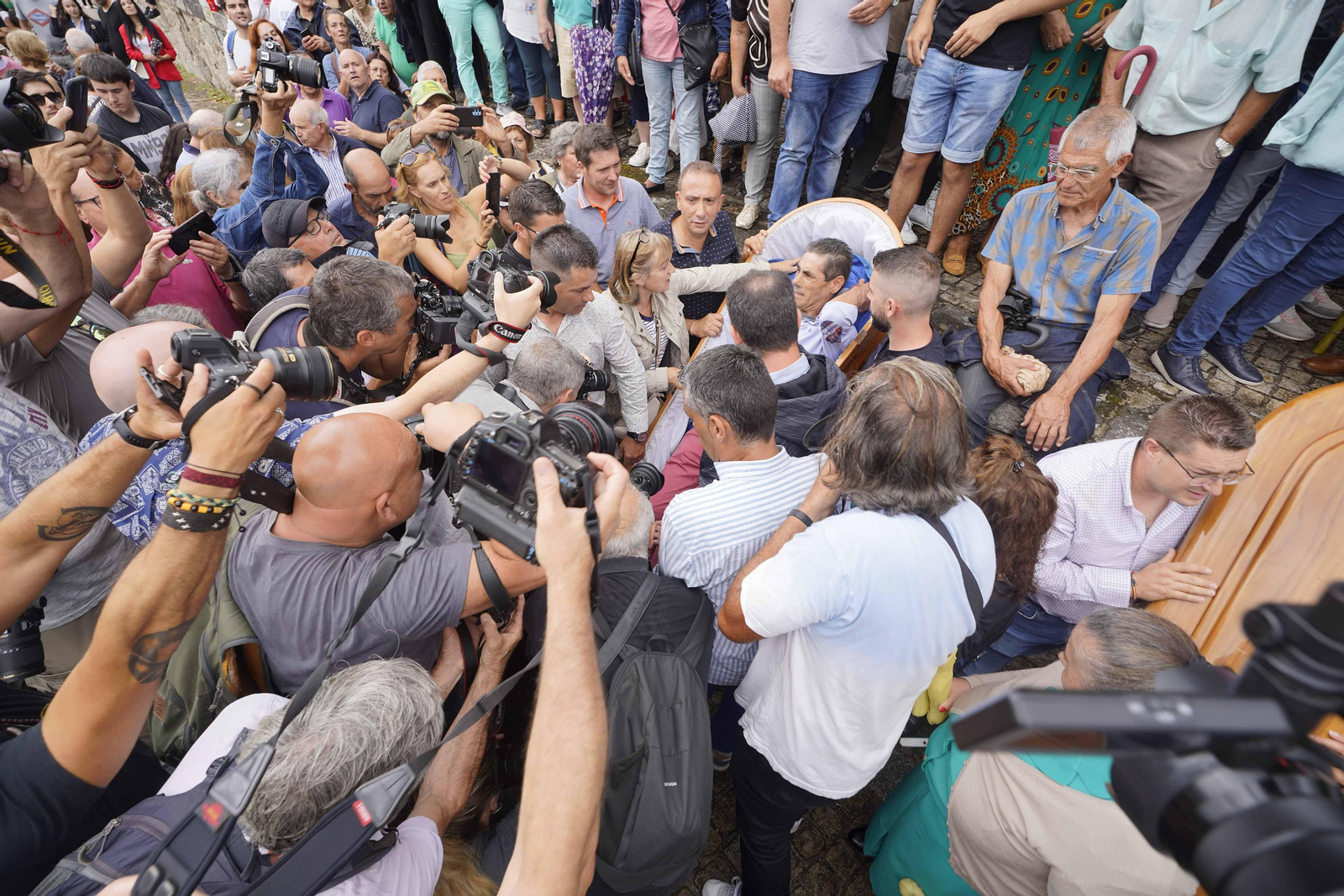 Procesión de Santa Marta de Ribarteme.