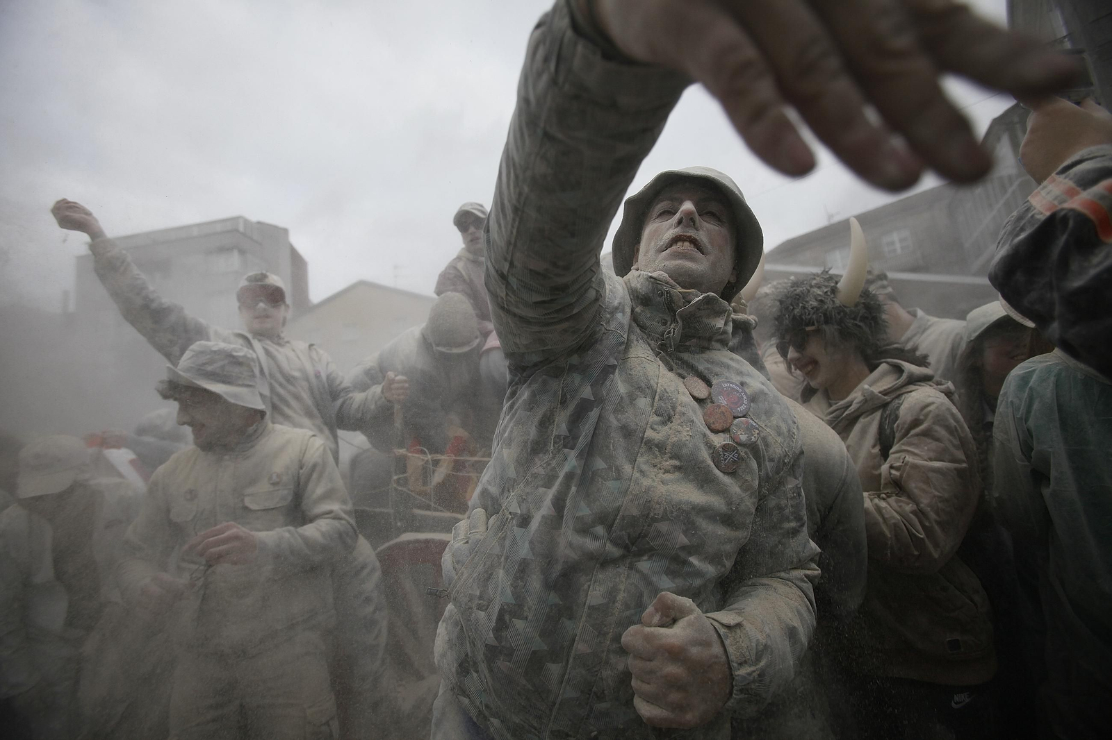 Galería | Los entroideiros conquistan Xinzo en el Domingo de Fareleiro